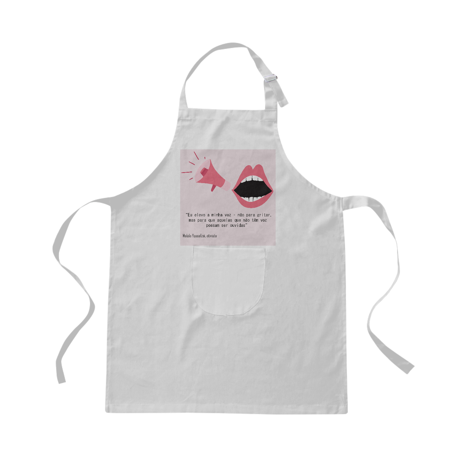 Nome do produto  Avental Voz Malala