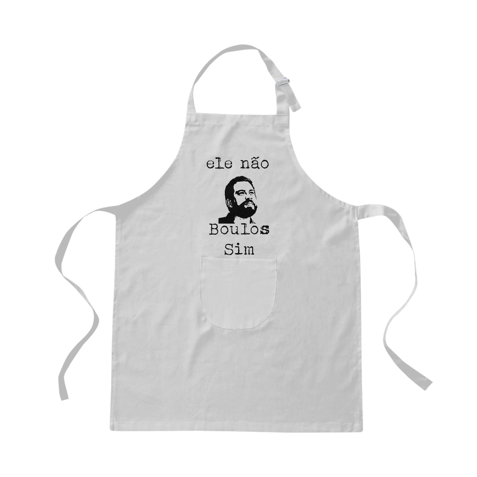 Nome do produto  Avental ele não, Boulos Sim