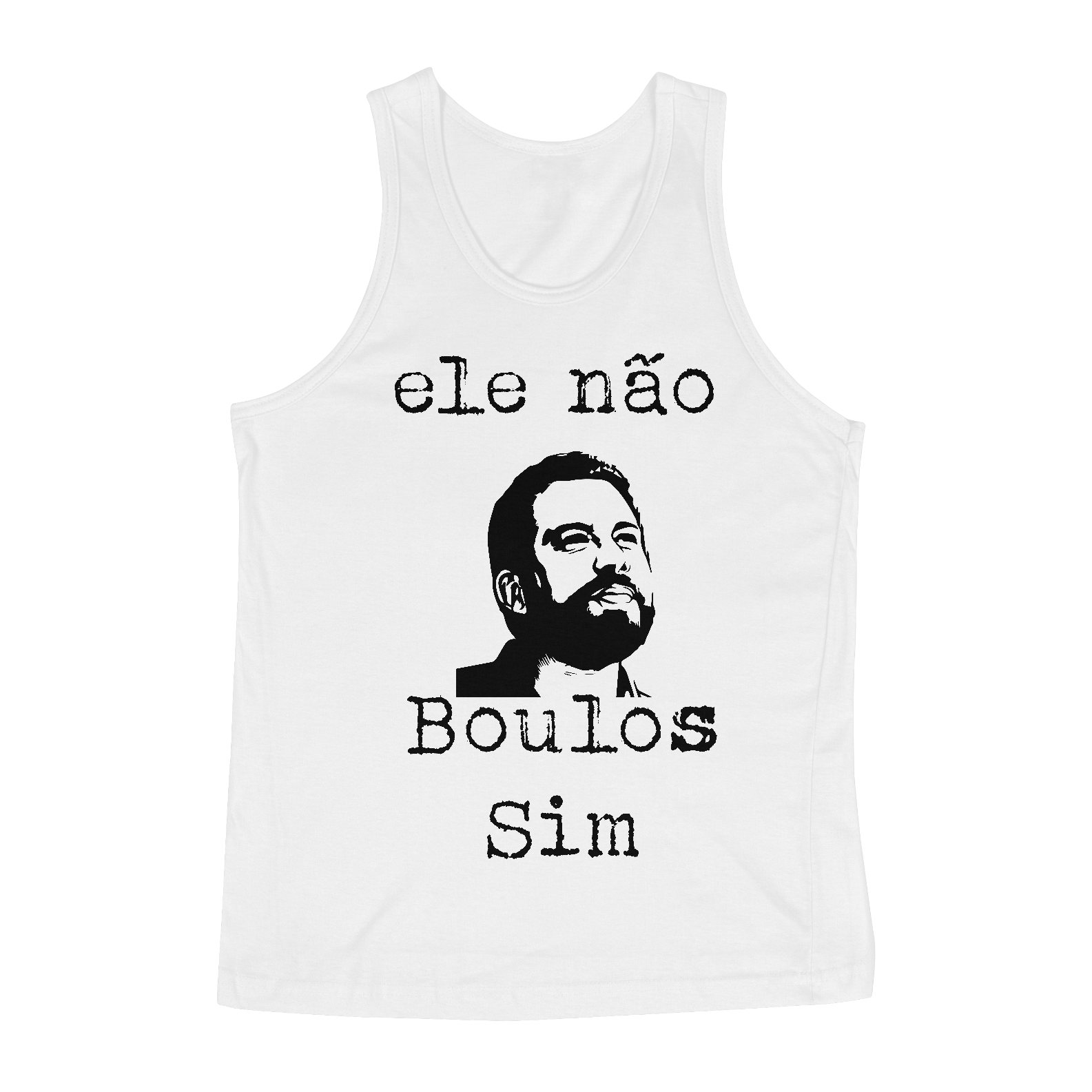 Nome do produto  Regata ele não, Boulos Sim
