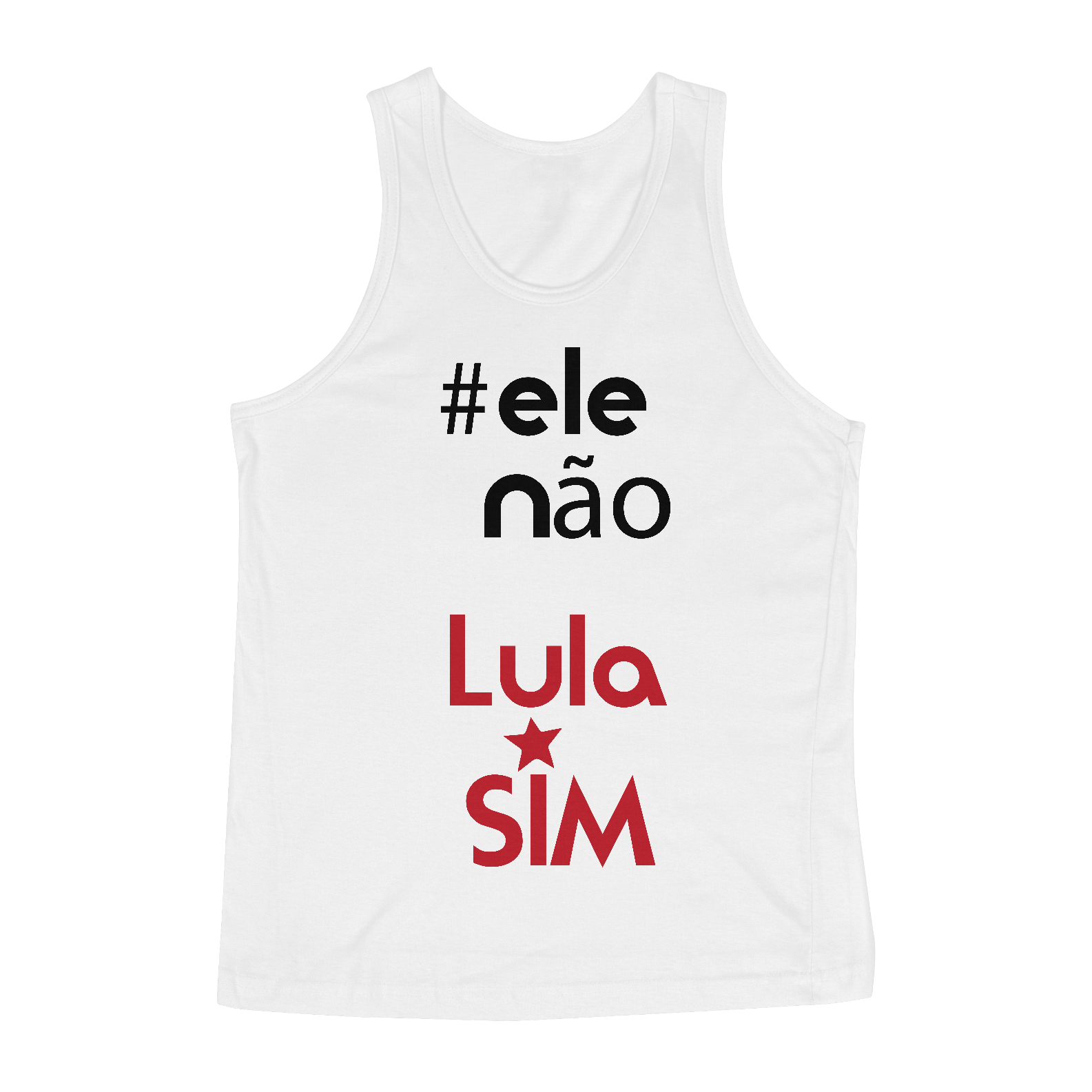 Nome do produto  Regata #elenão, Lula Sim
