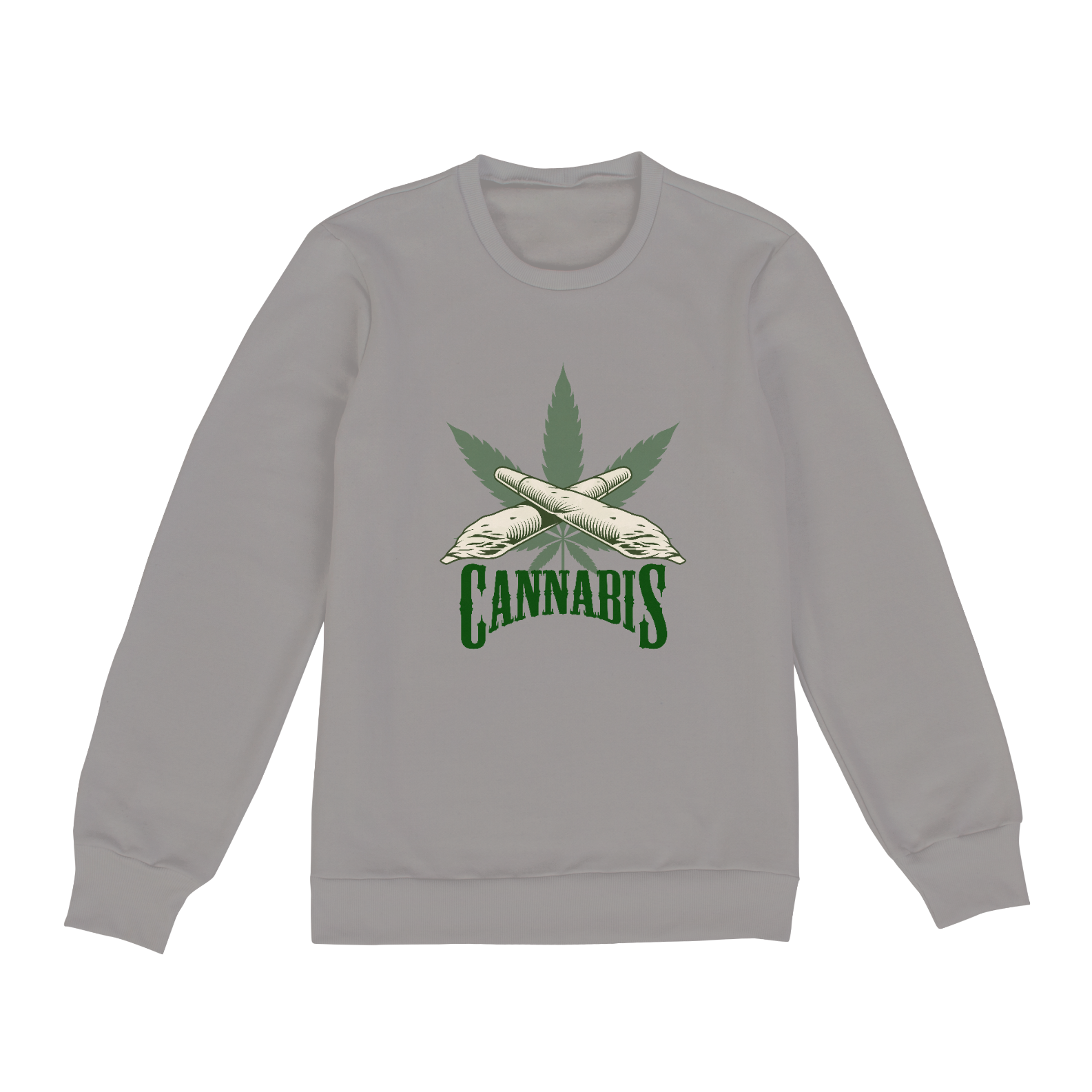 Nome do produto  Moletom Fechado Baseado e Folha