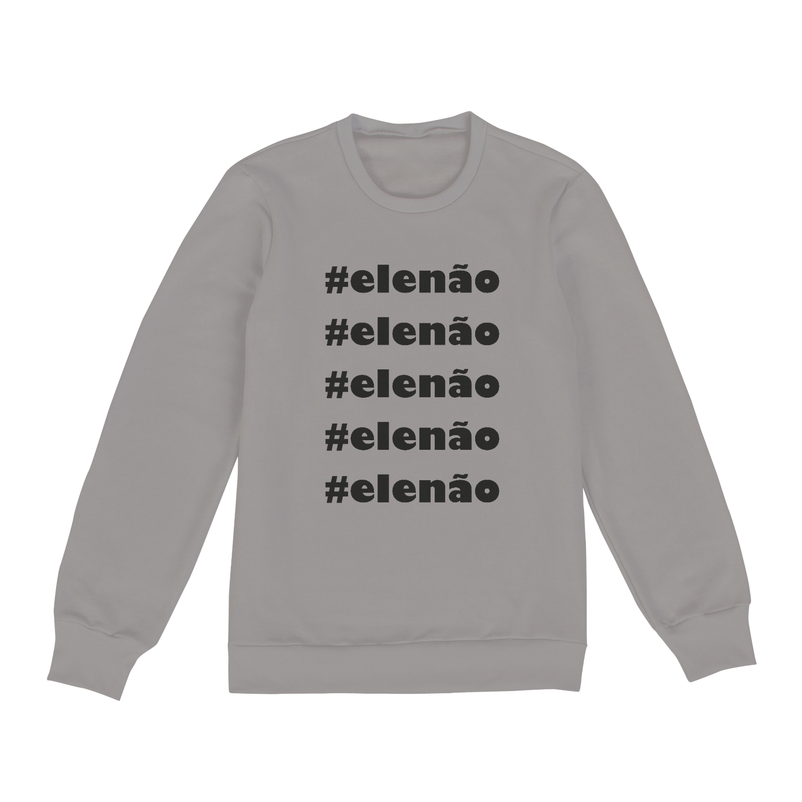 Nome do produto  Moletom Fechado #elenão