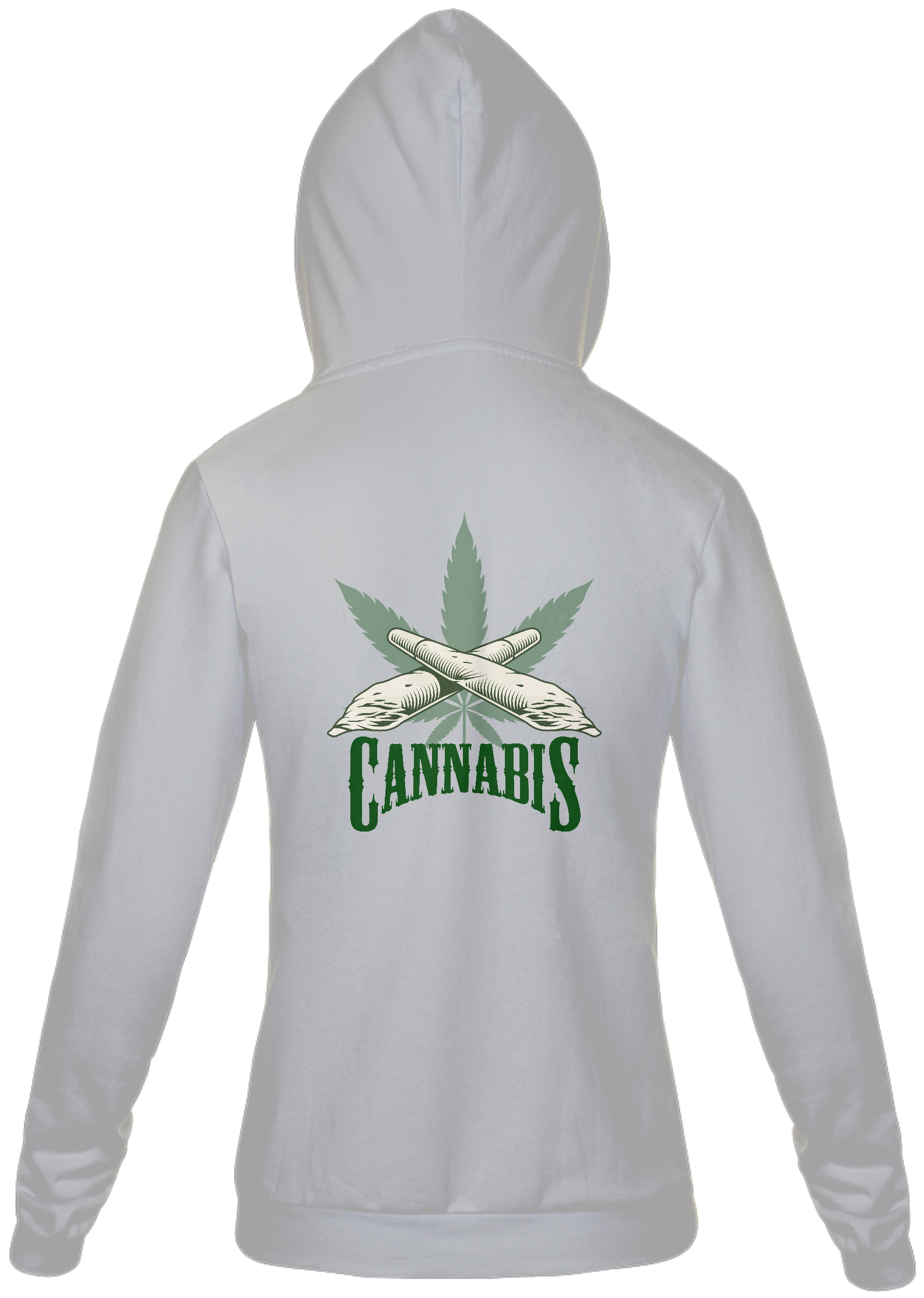 Nome do produto  Moletom com Zíper Baseado e Folha