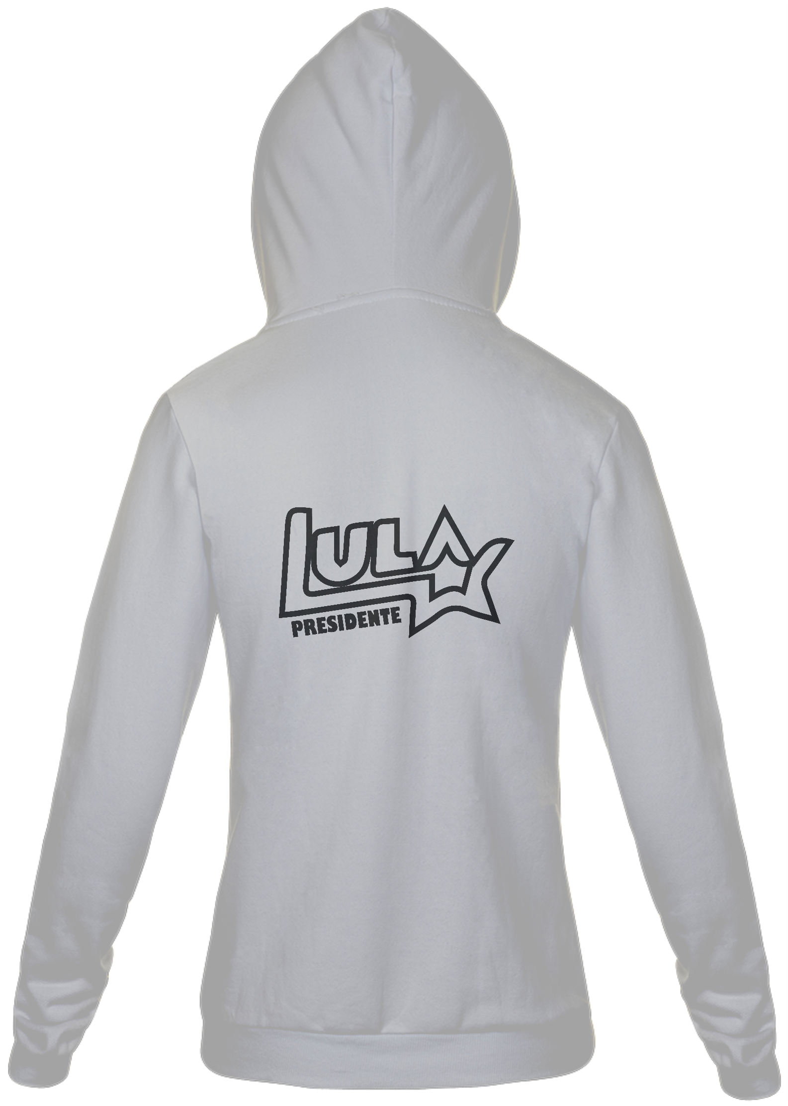 Nome do produto  Moletom com Zíper Lula Presidente