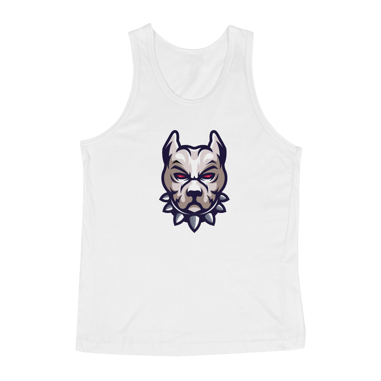 Regata Masculina Pit Bull Cinza 