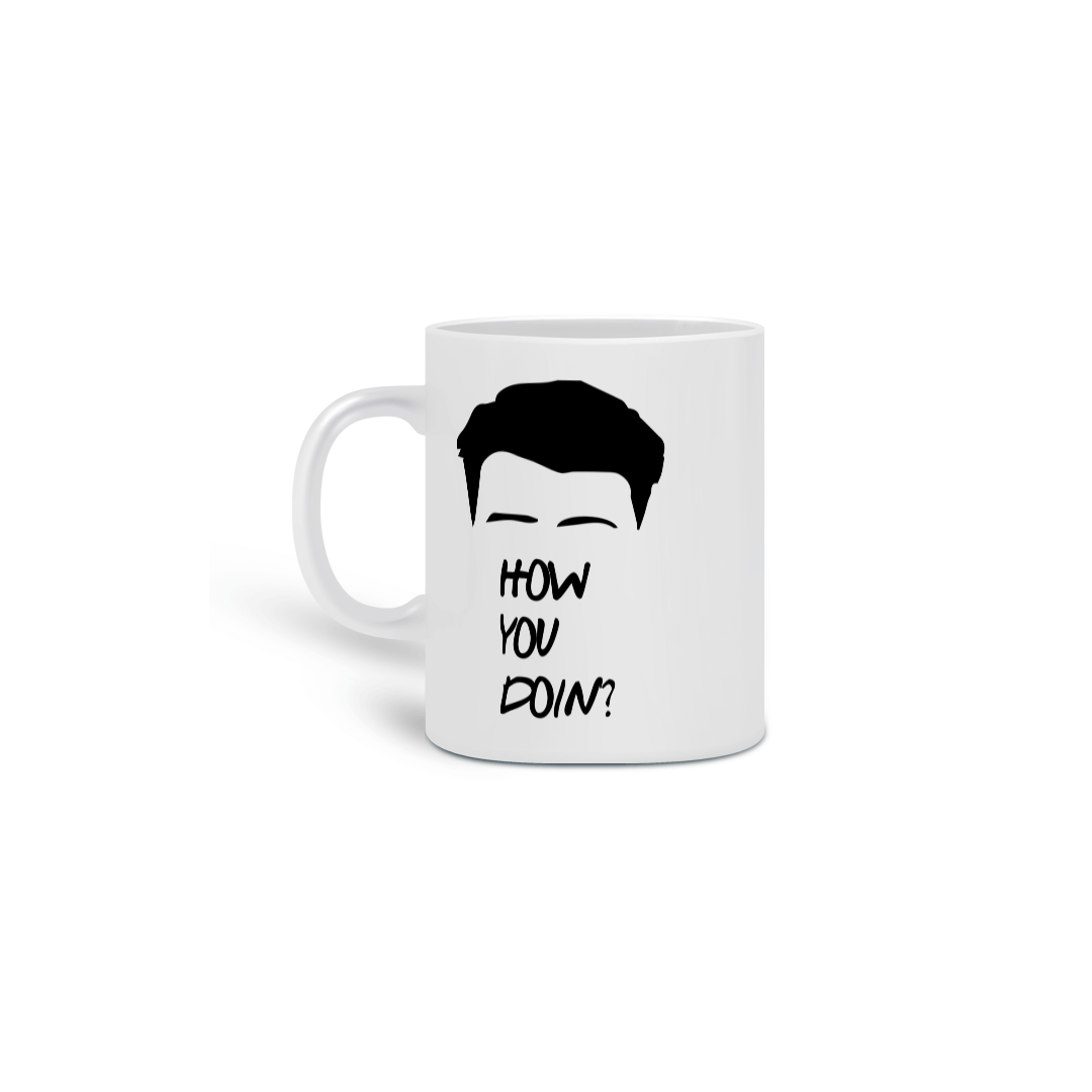 Caneca Cerâmica Estampa Friends - How You Doing? - Frase Joey Tribbiani