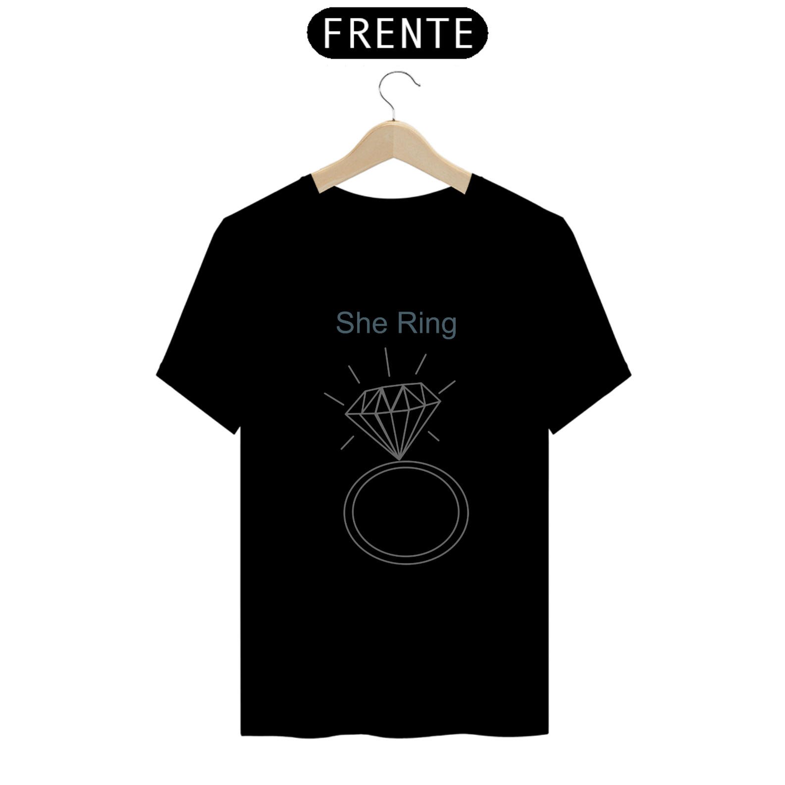 Camiseta Estampada Shering She Ring Estampa Quality