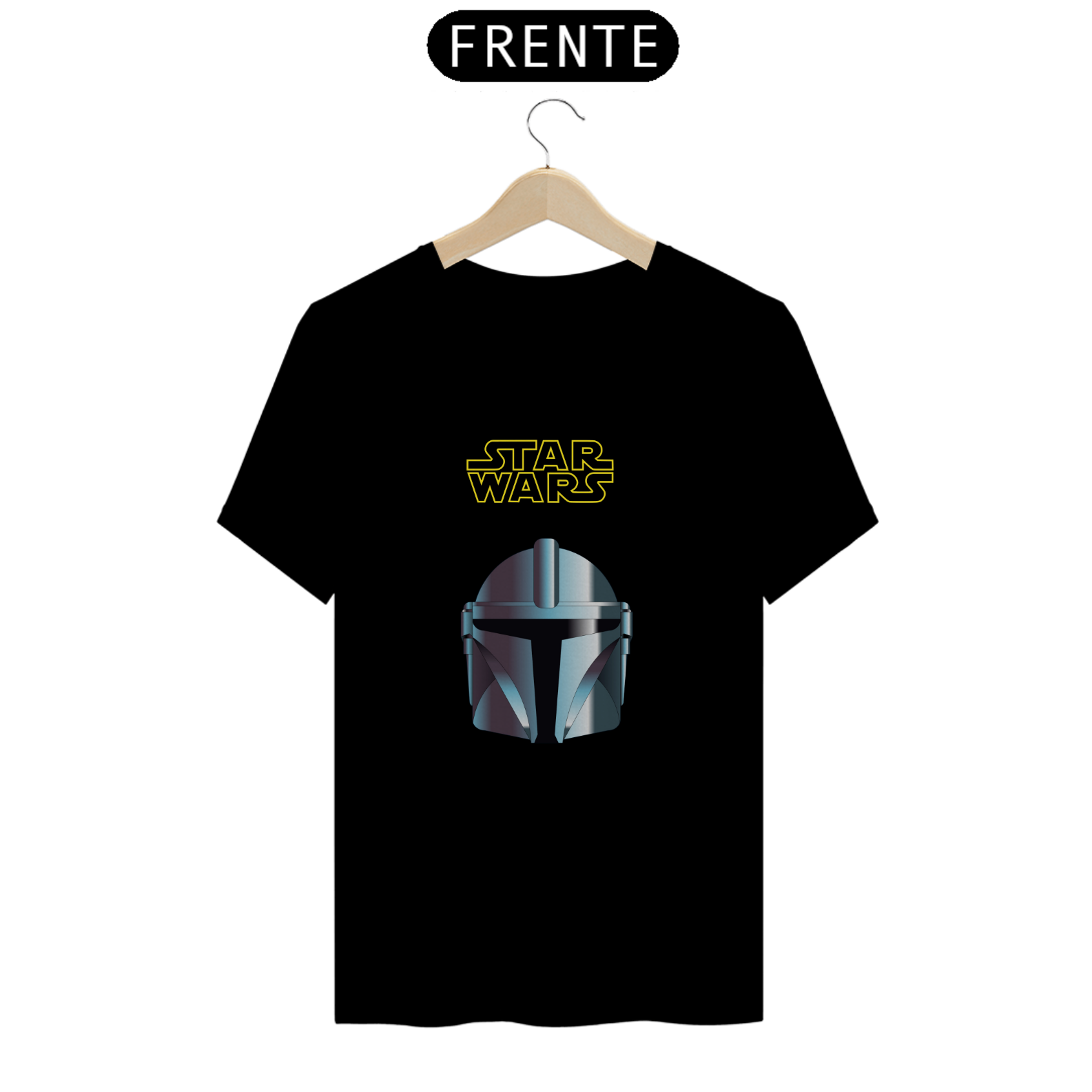 Camiseta O Mandaloriano Star Wars The Mandalorian Estampada Quality