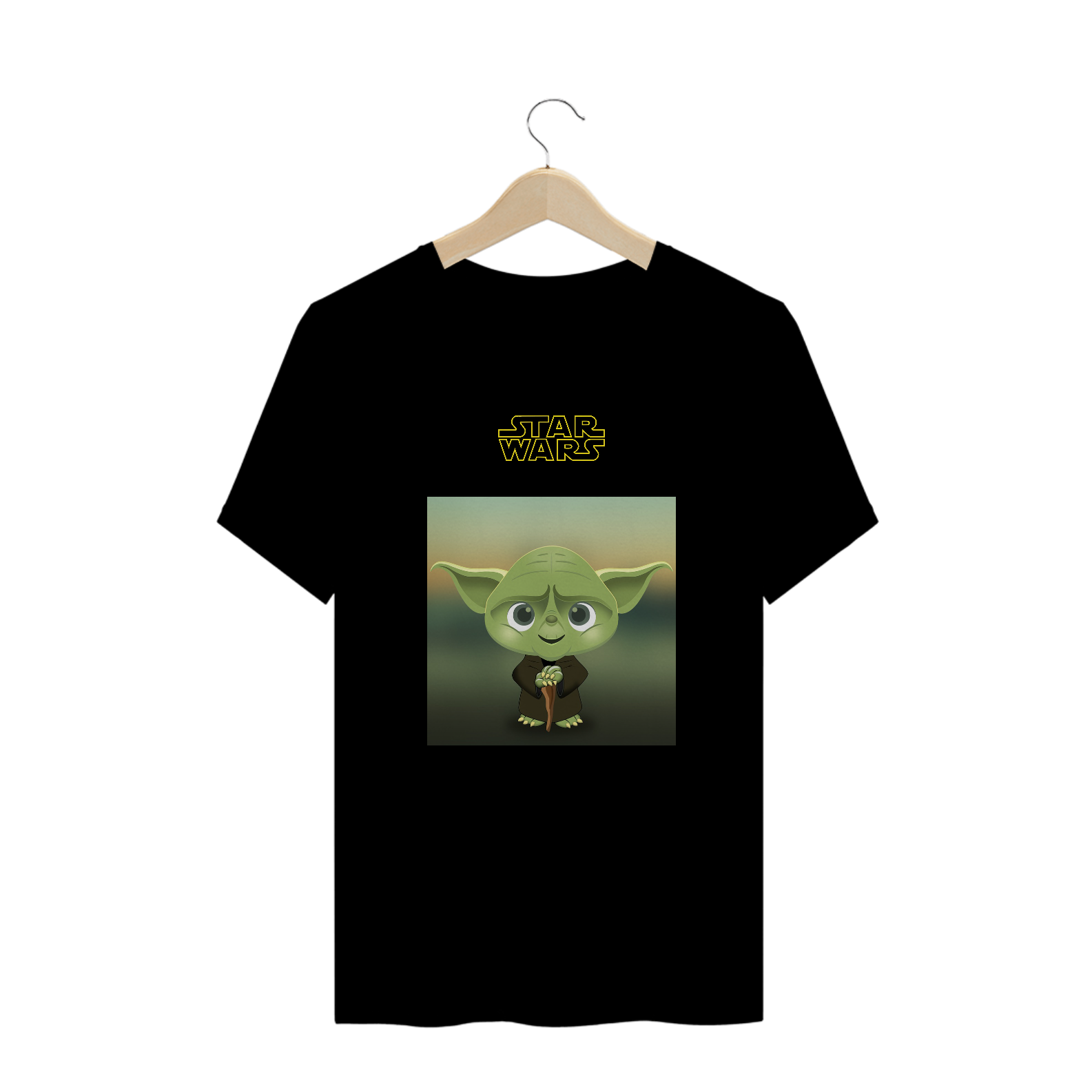 Camiseta Desenho Mestre Yoda Star Wars Master Estampada Quality