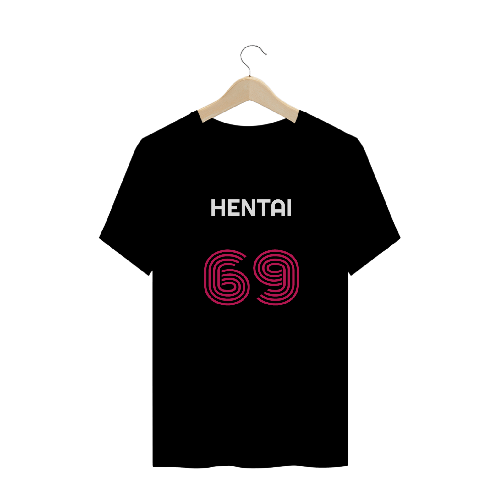 Nome do produto: Camiseta Hentai 69 Estampa Quality