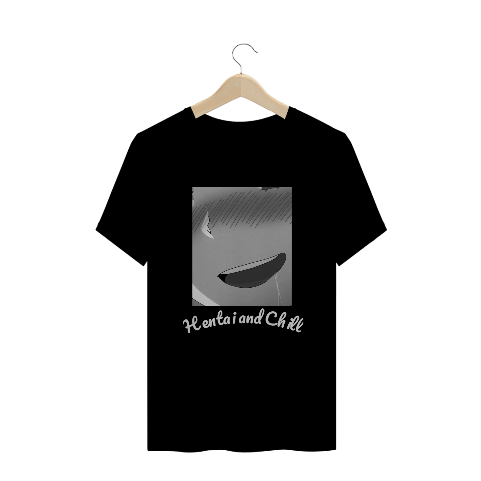 Camiseta Hentai and Chill Estampa Quality