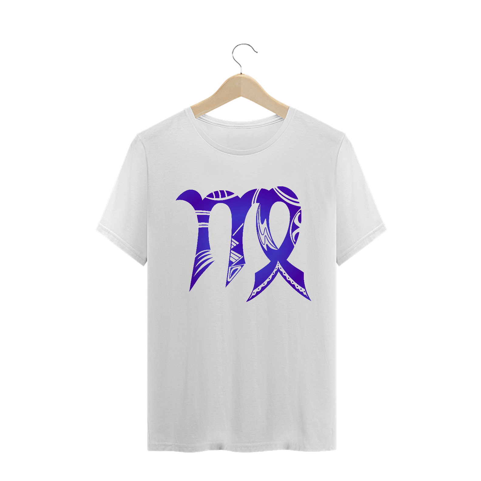CAMISETA MASCULINA/UNISSEX - SÍMBOLO SIGNO VIRGEM