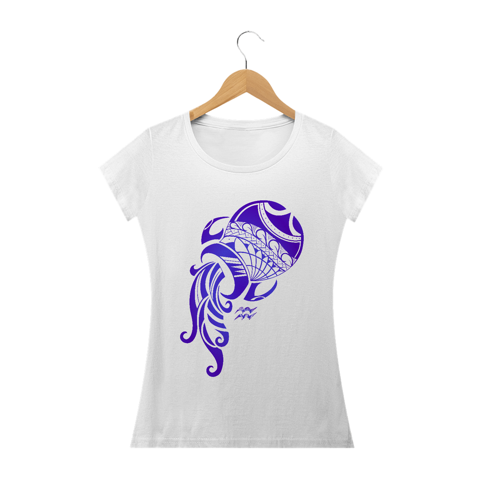 CAMISETA FEMININA - SIGNO AQUÁRIO