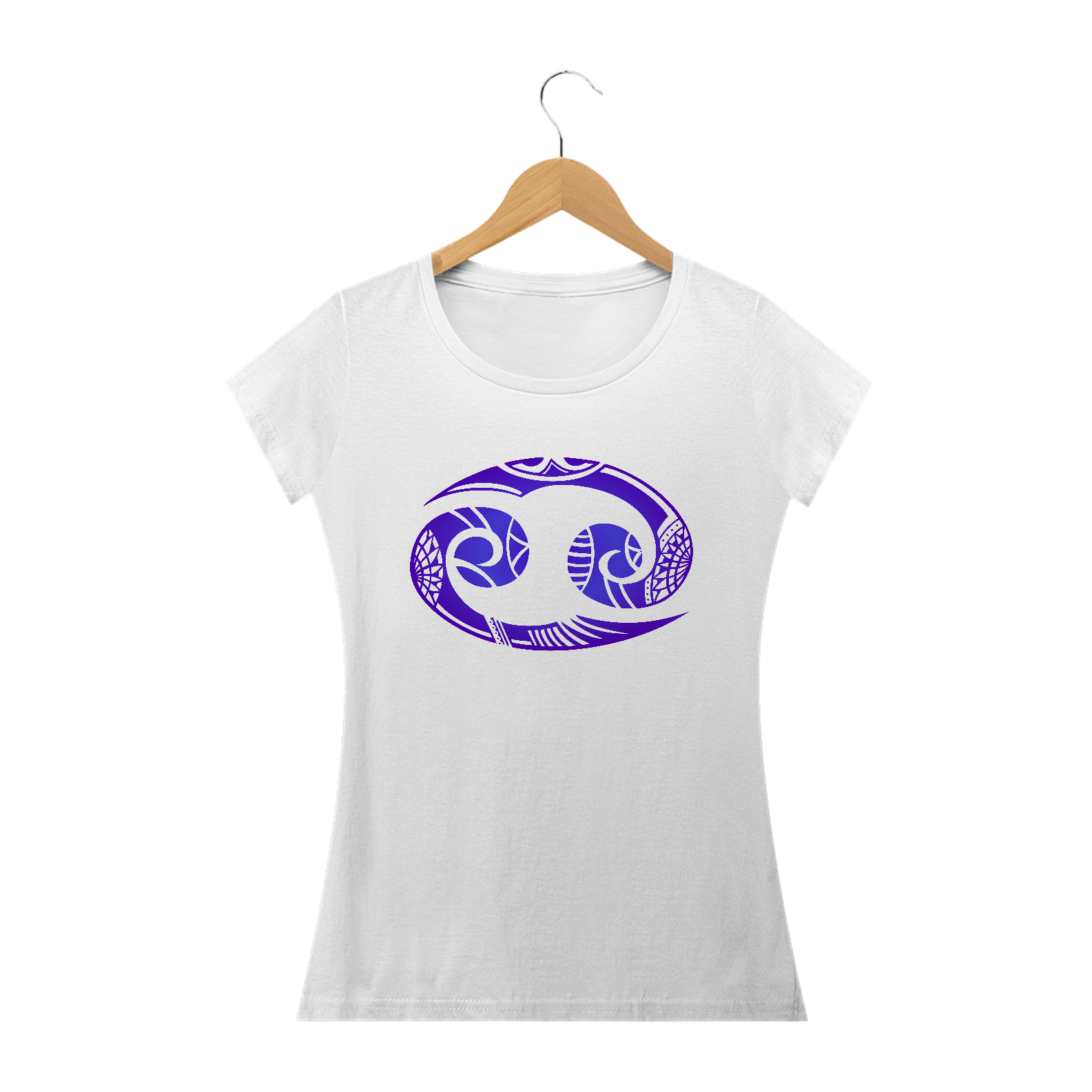 CAMISETA FEMININA - SÍMBOLO SIGNO CÂNCER