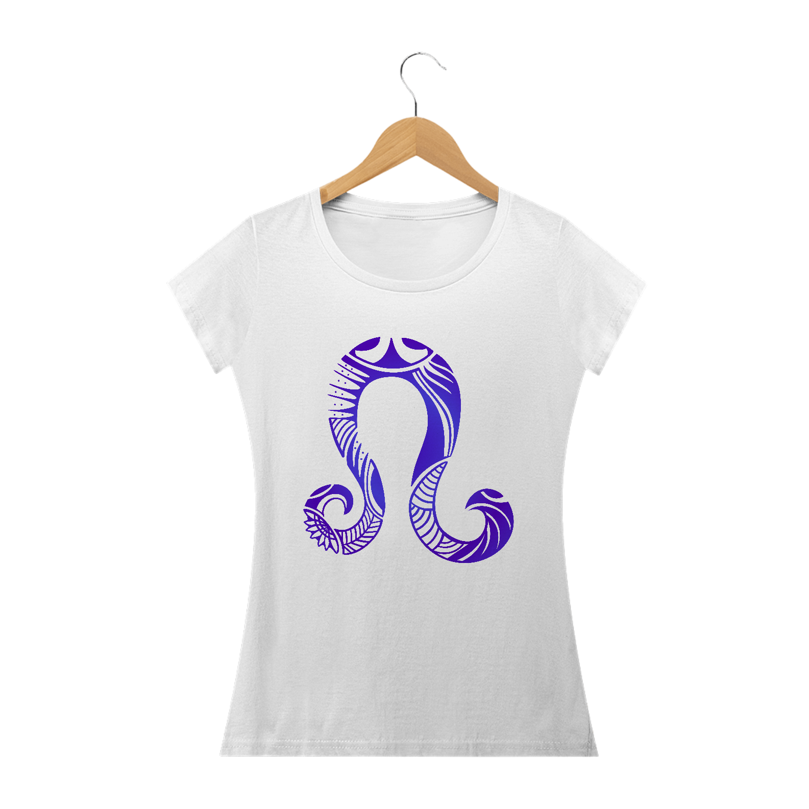 CAMISETA FEMININA - SÍMBOLO SIGNO LEÃO