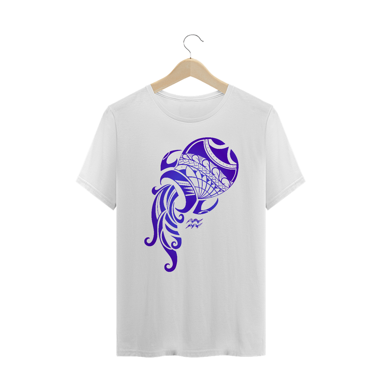 CAMISETA UNISSEX PLUS SIZE - SIGNO AQUÁRIO