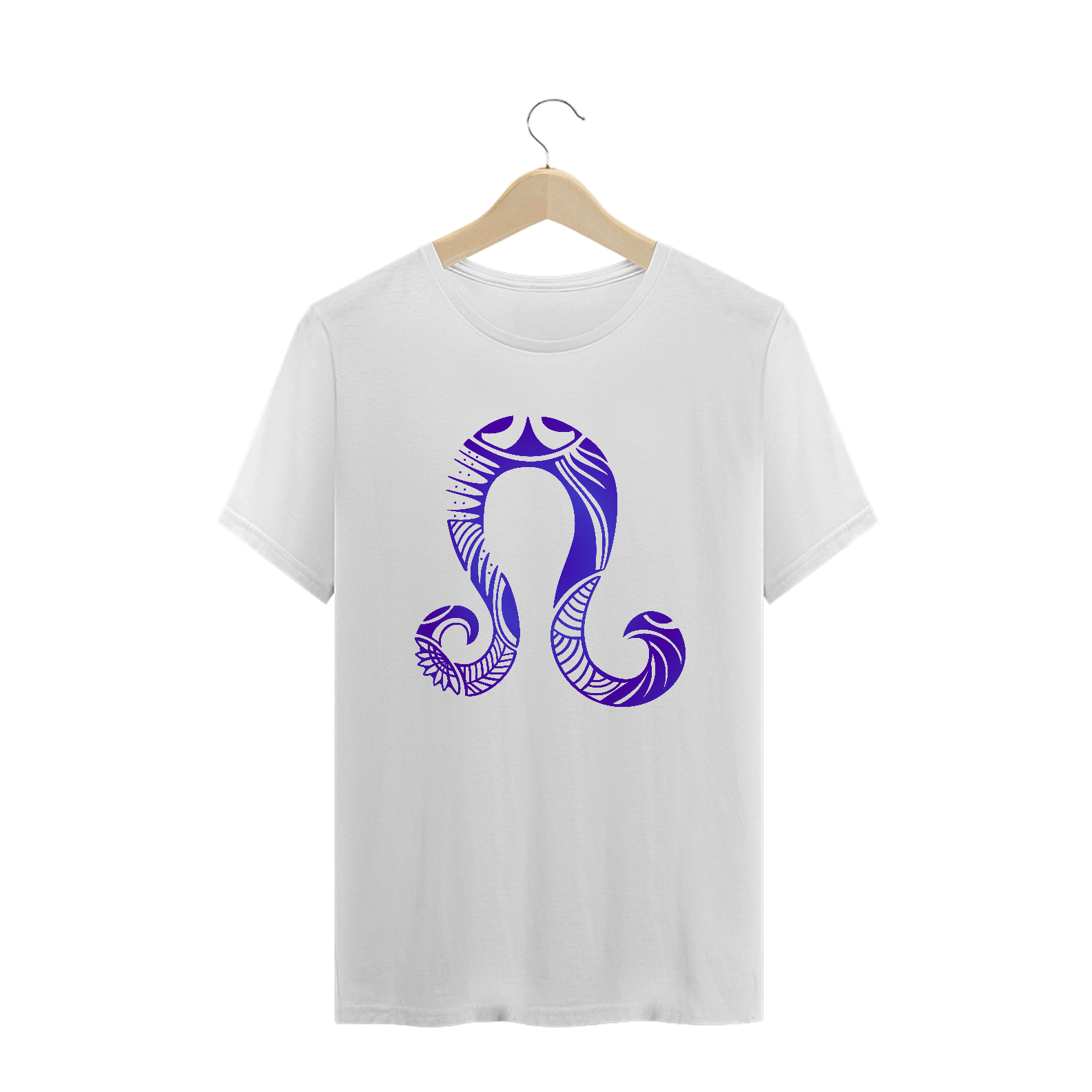 CAMISETA UNISSEX PLUS SIZE - SÍMBOLO SIGNO LEÃO