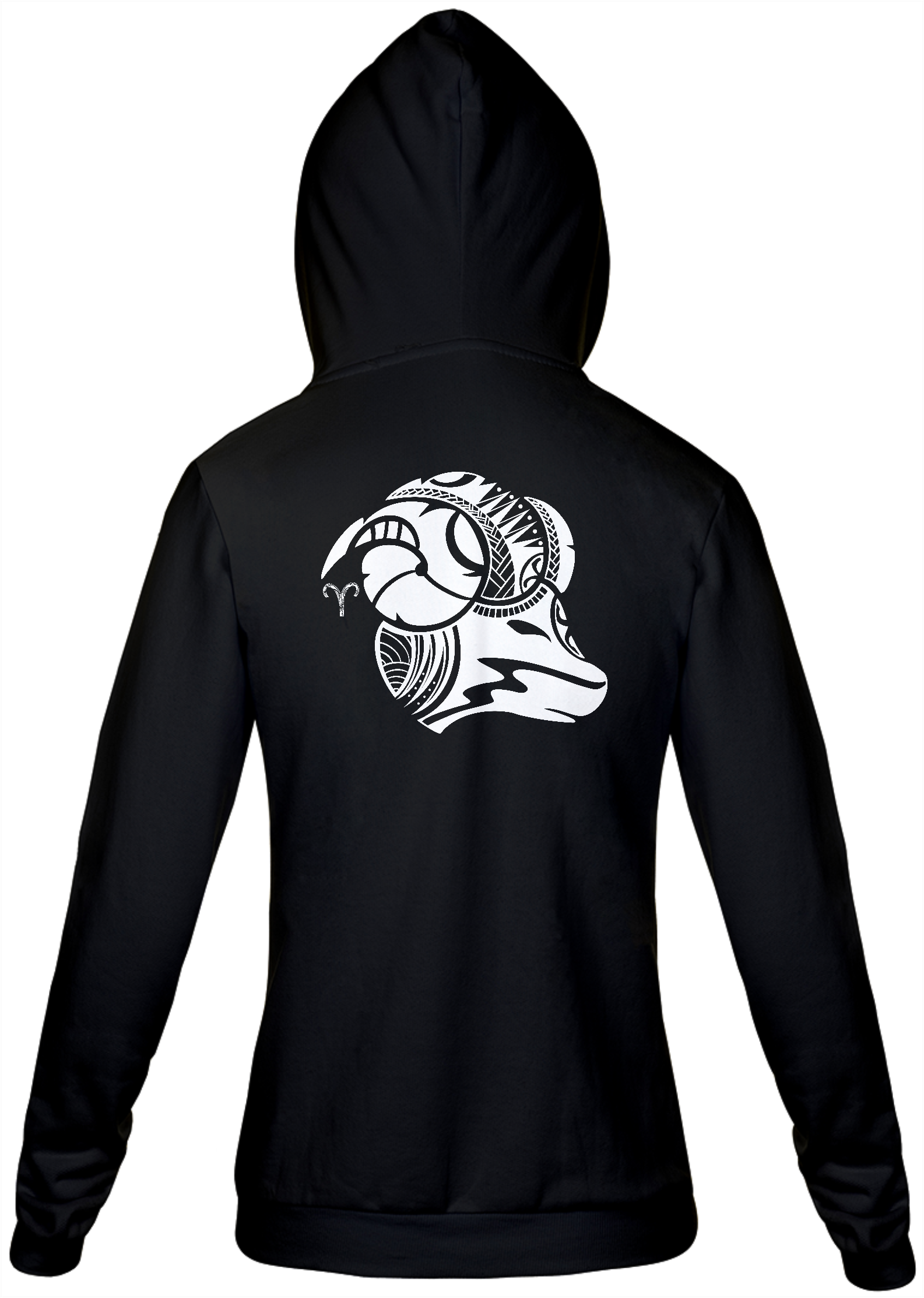 MOLETON COM CAPUZ E ZIPER - SIGNO ÁRIES