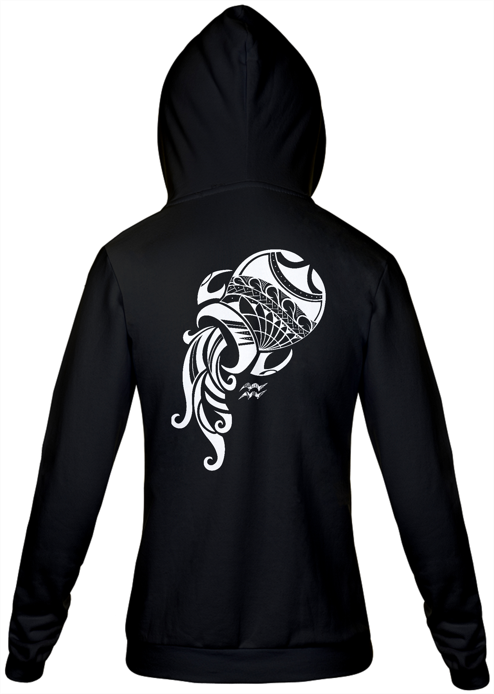 MOLETON ZIPER E CAPUZ - SIGNO AQUÁRIO