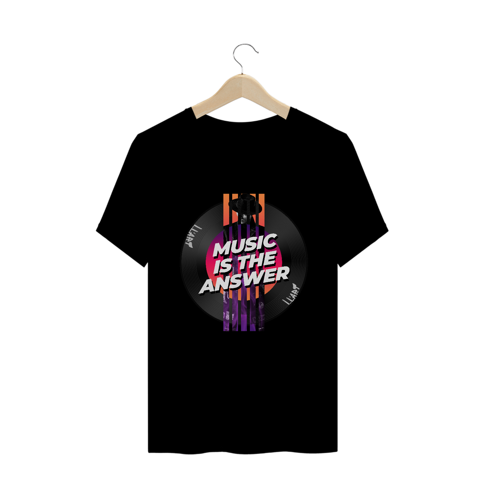 Nome do produto  T-Shirt Music Is The Answer (VIBE COLLECTION)