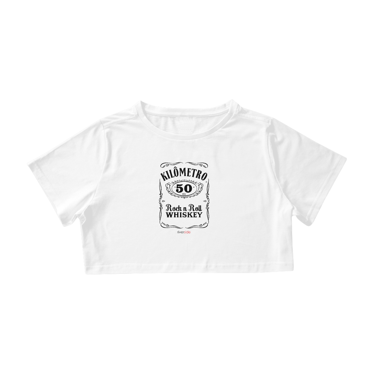 Cropped Kilômetro 50 Branca