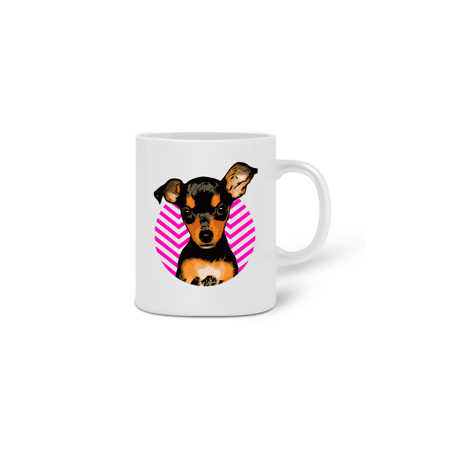 Nome do produto  CANECA PINSCHER PINK