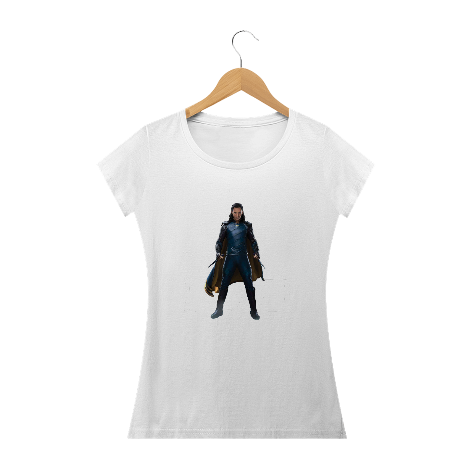 Nome do produto  Camiseta Feminina - Loki