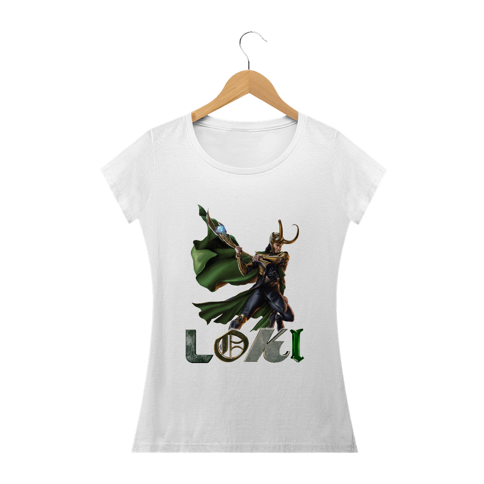 Nome do produto: Camiseta Feminina - Loki