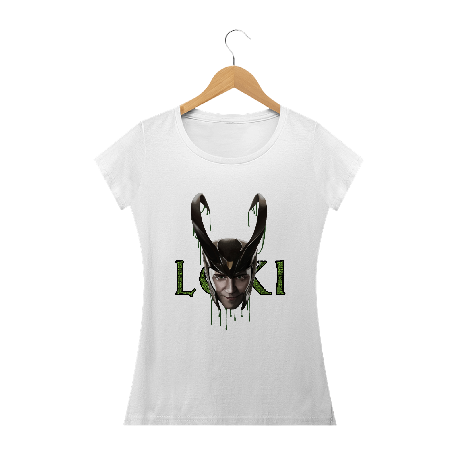 Nome do produto  Camiseta Feminina - Loki