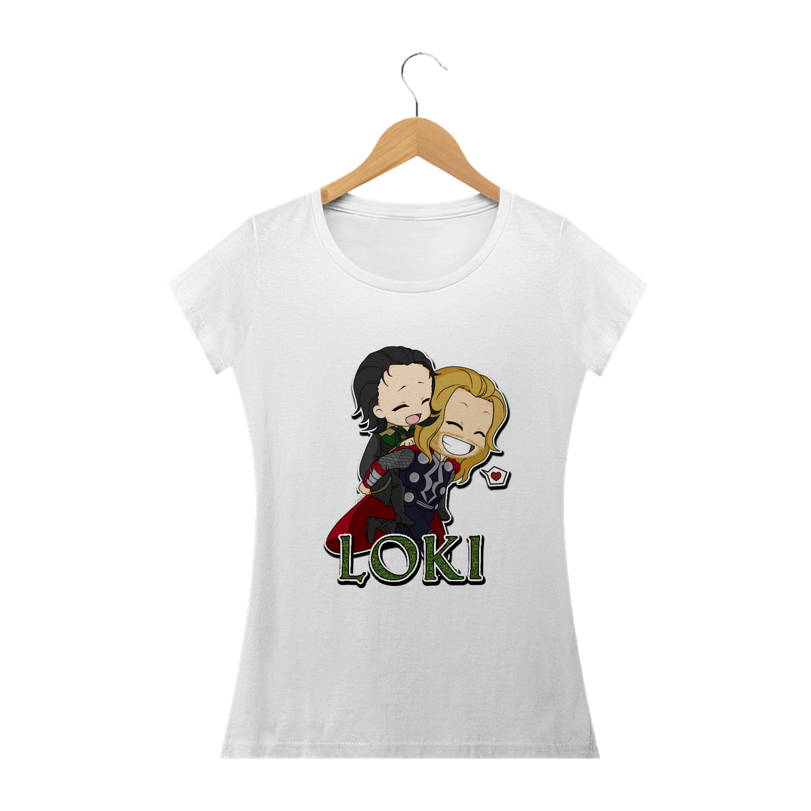 Nome do produto  Camiseta Feminina - Loki