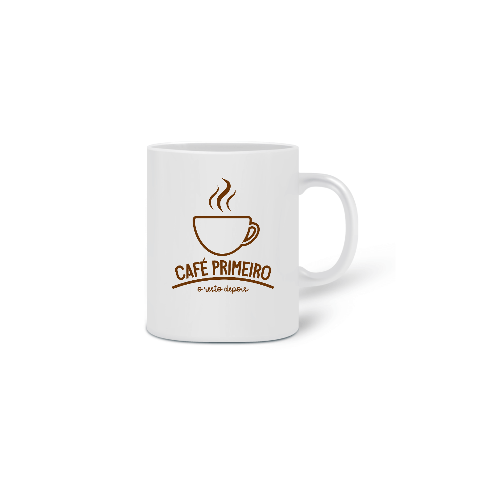 Caneca Café Primeiro O Resto Depois