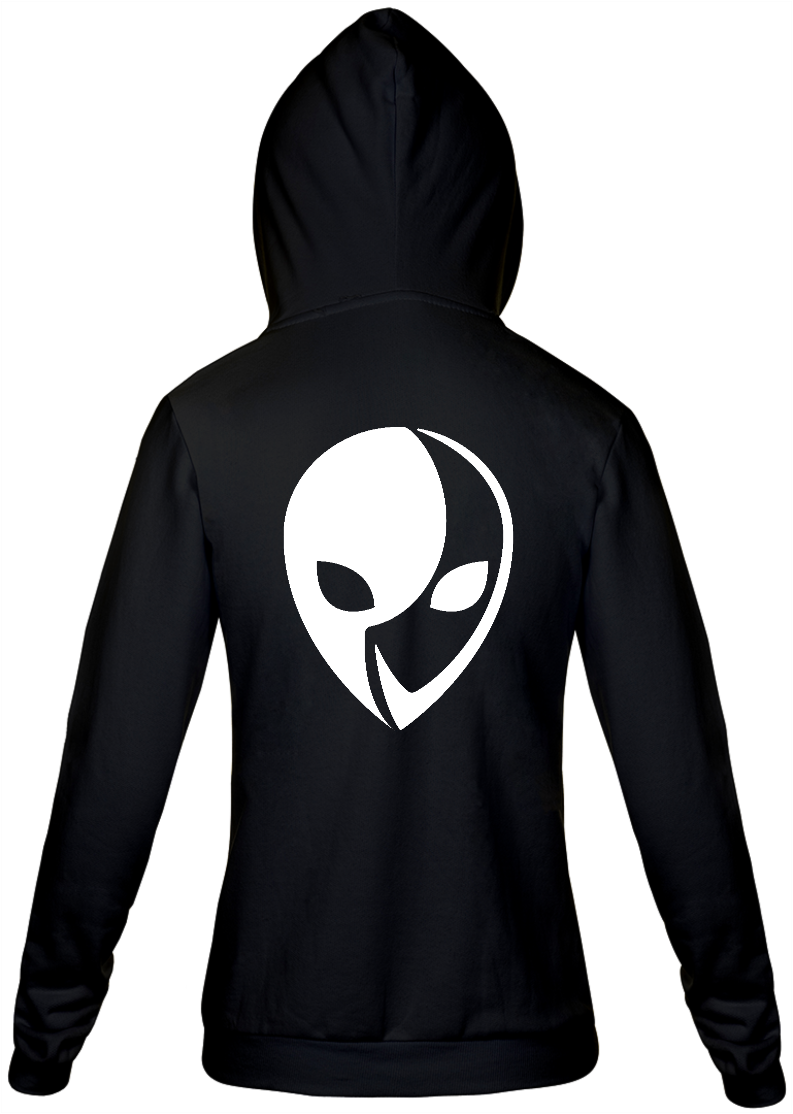 Nome do produto  BLUSA ZIPER UNISSEX OVNI WHITE 