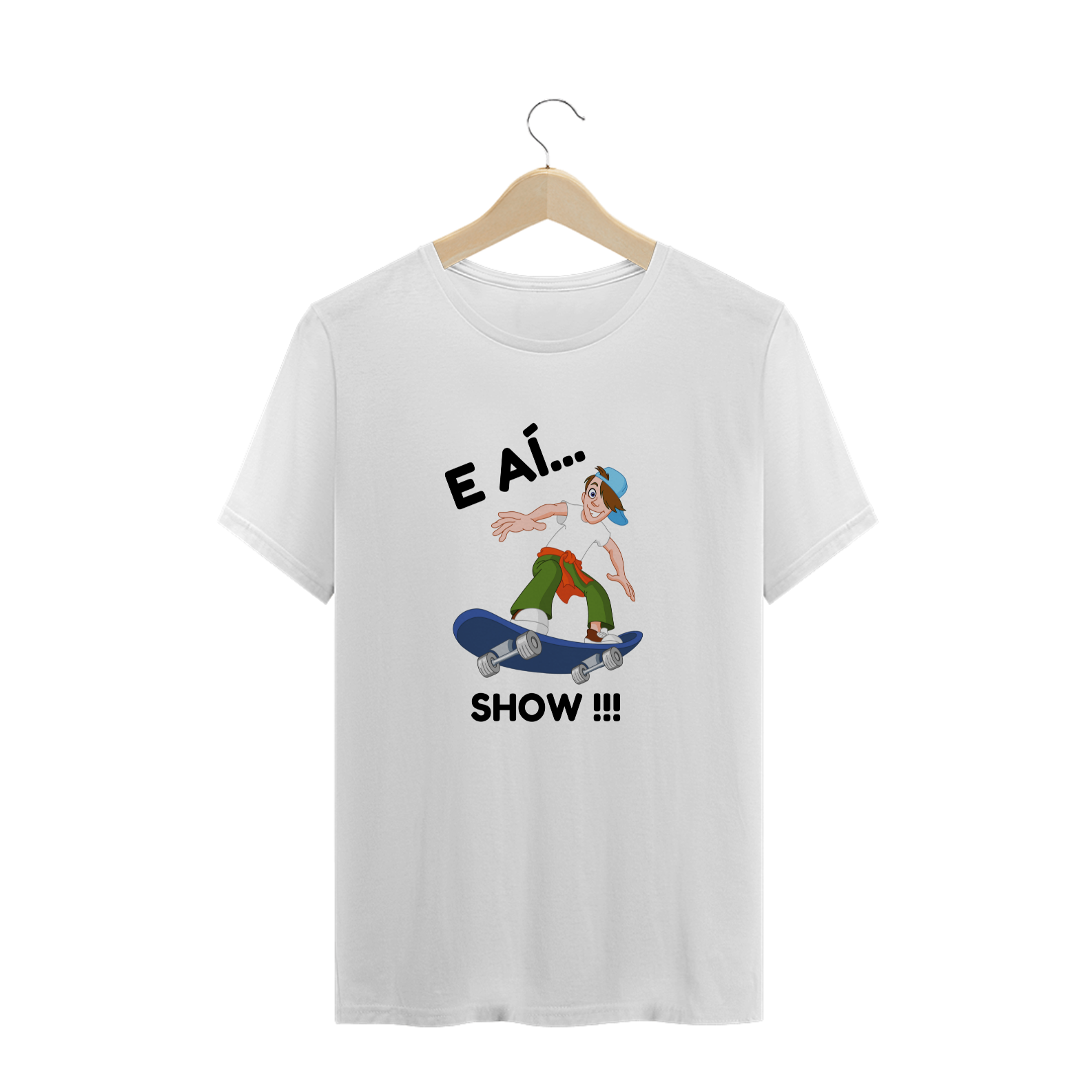 T-SHIRT PRIME - E AÍ SHOW - SKATE