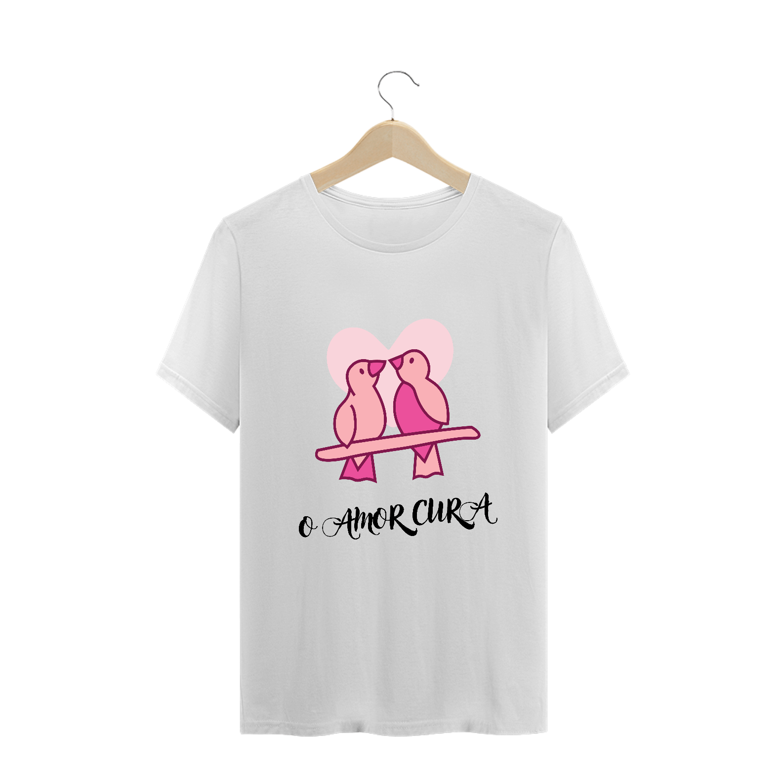 Nome do produto  T-Shirt Classic - O Amor Cura