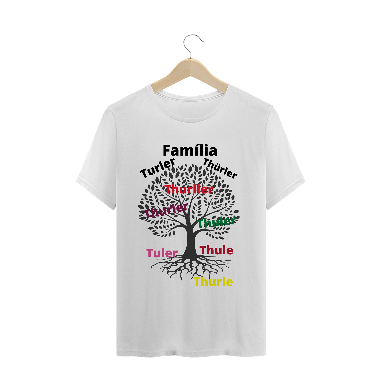 Nome do produto  T-shirt Prime - Família Thurler - Thuler - Thürler - Turler - Tuler ...