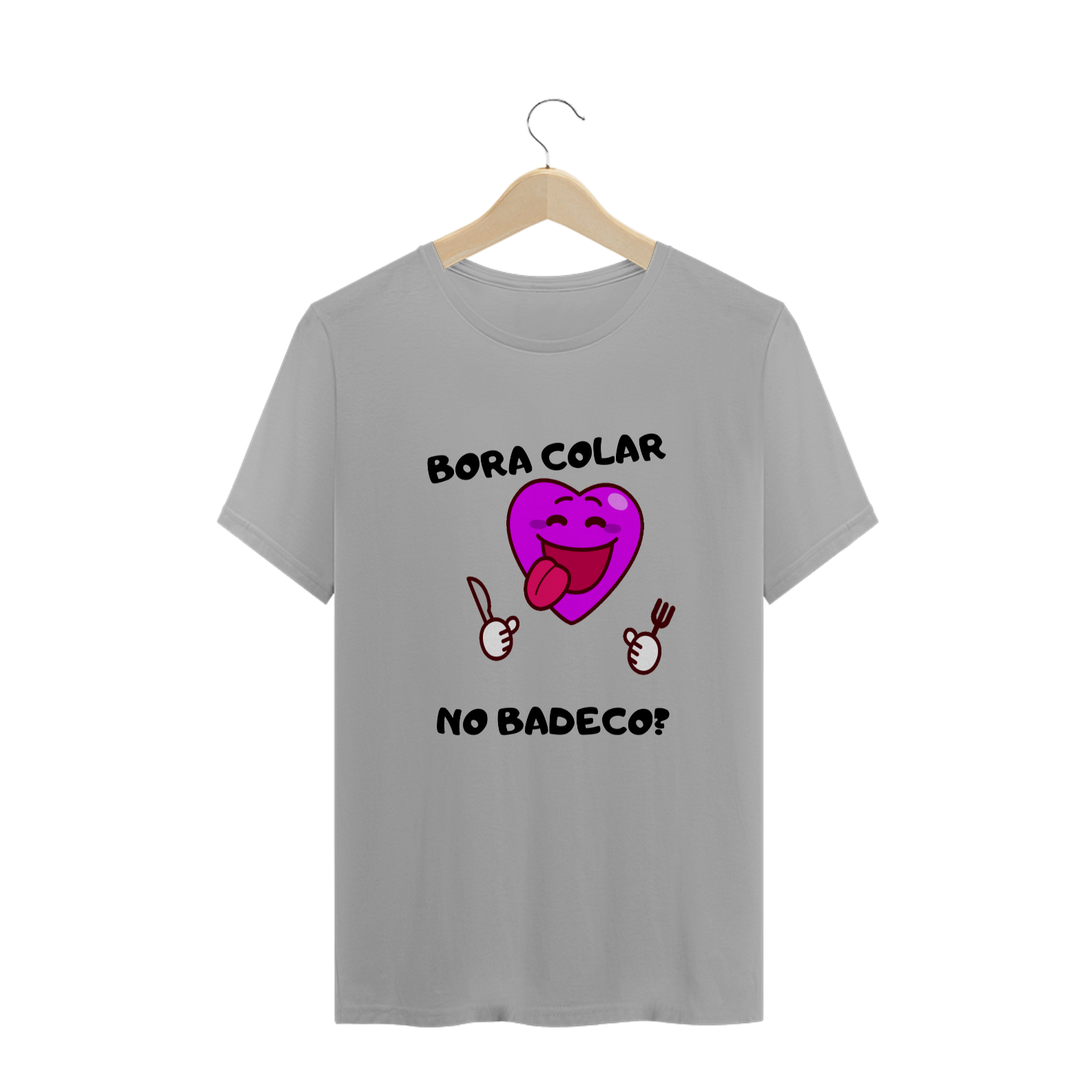 Nome do produto: T-SHIRT QUALITY - BORA COLAR NO BADECO