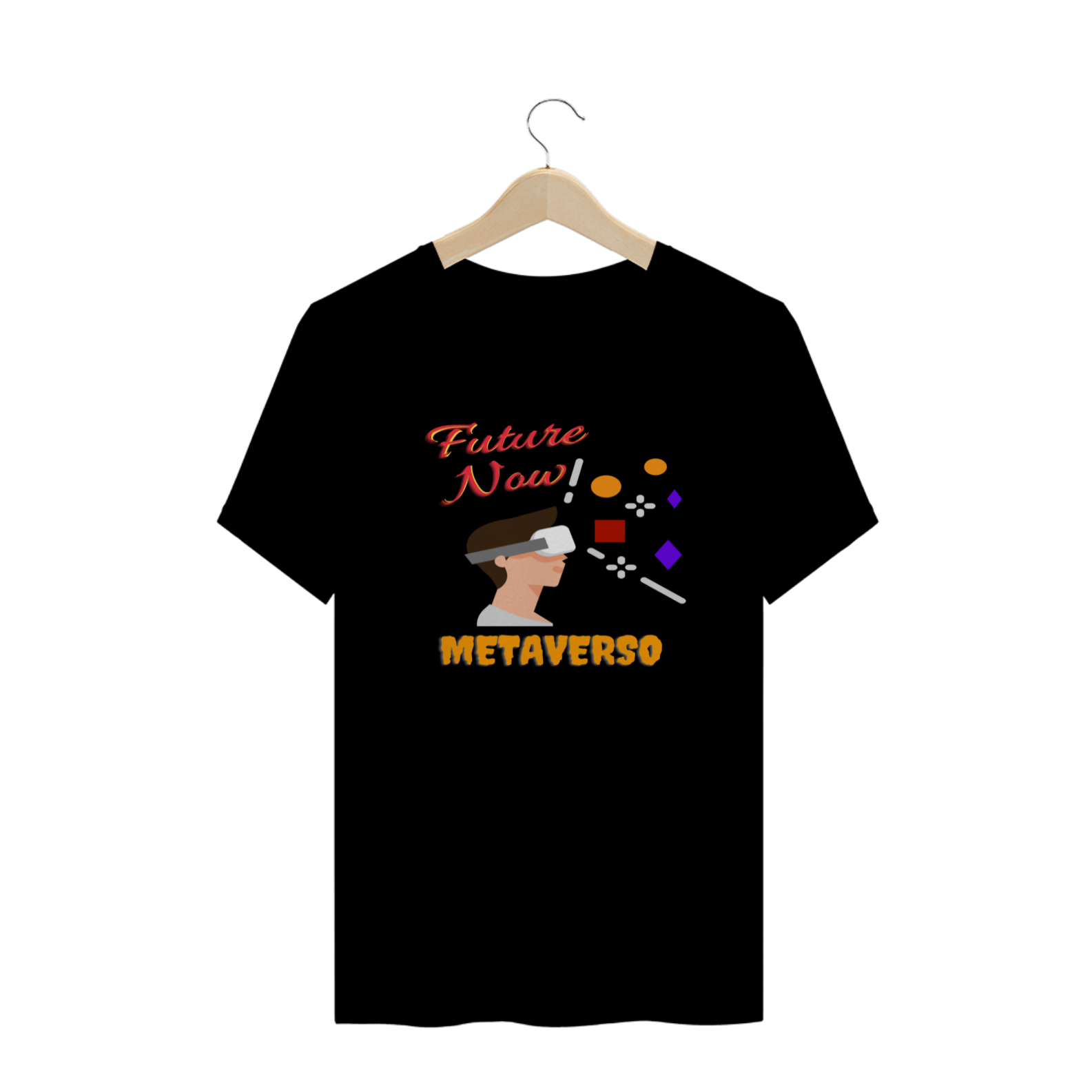 Nome do produto  T-SHIRT QUALITY - FUTURE NOW - METAVERSO