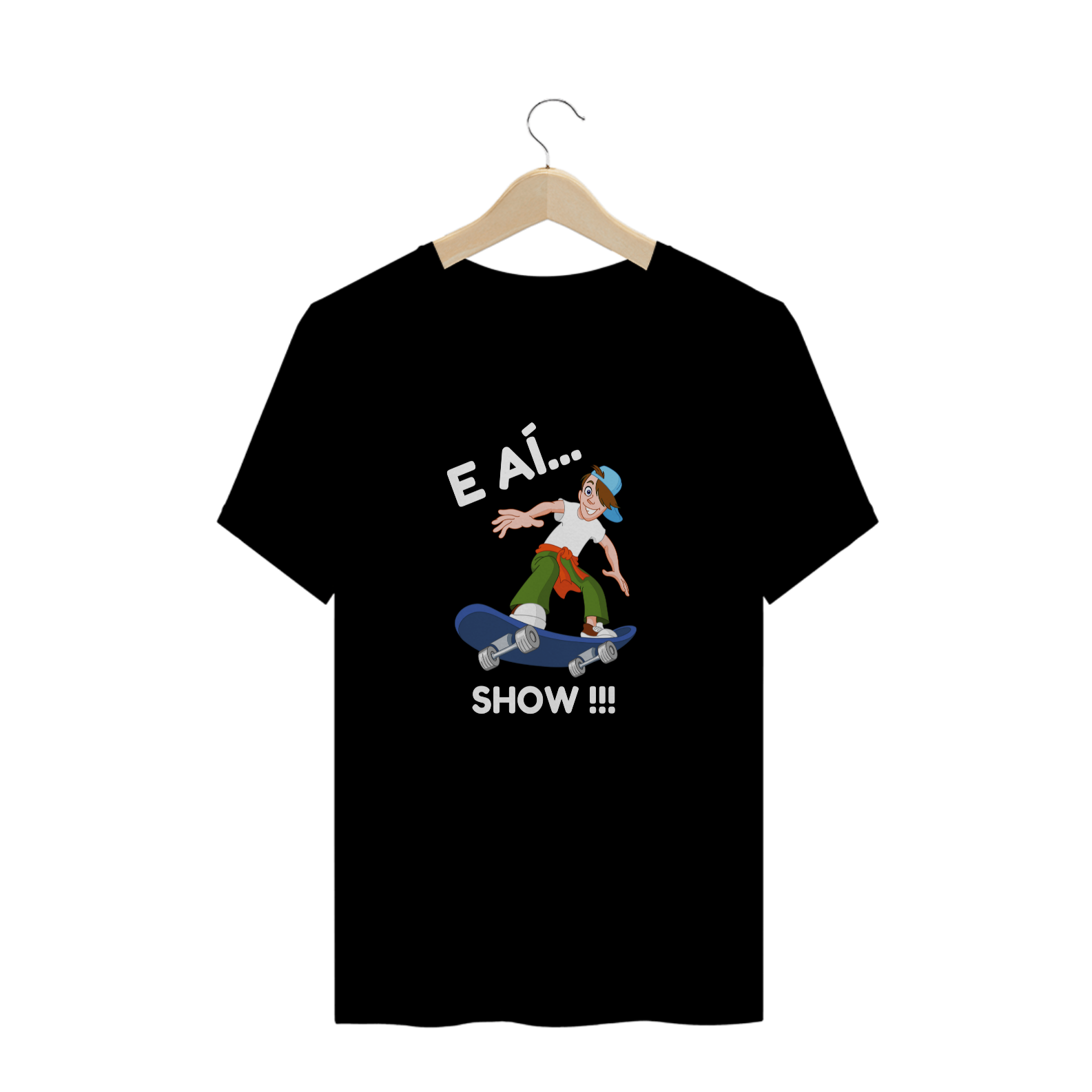 T-SHIRT PRIME - E AÍ SHOW - SKATE