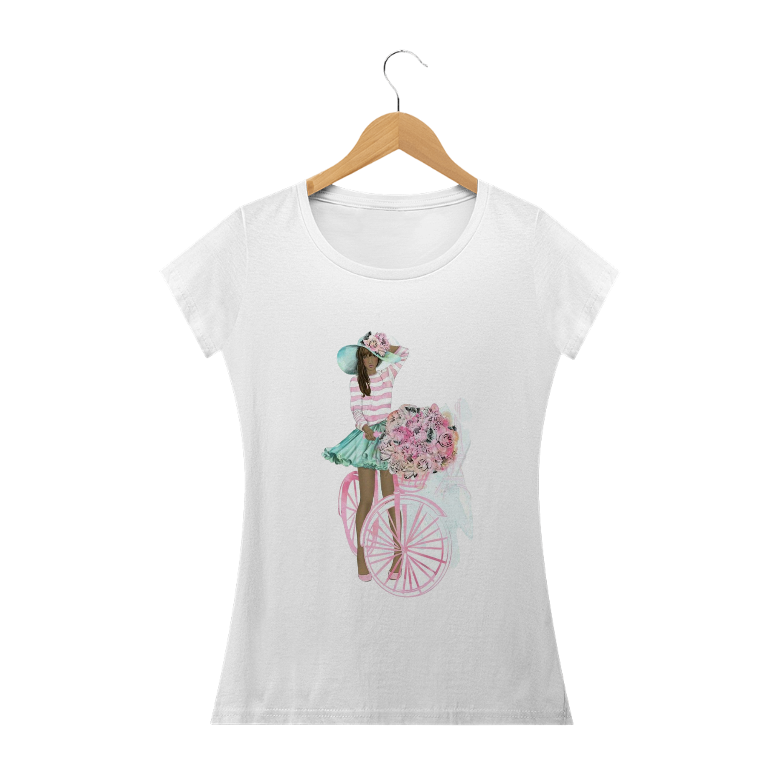 Camiseta Feminina TROPO - Bike Flores