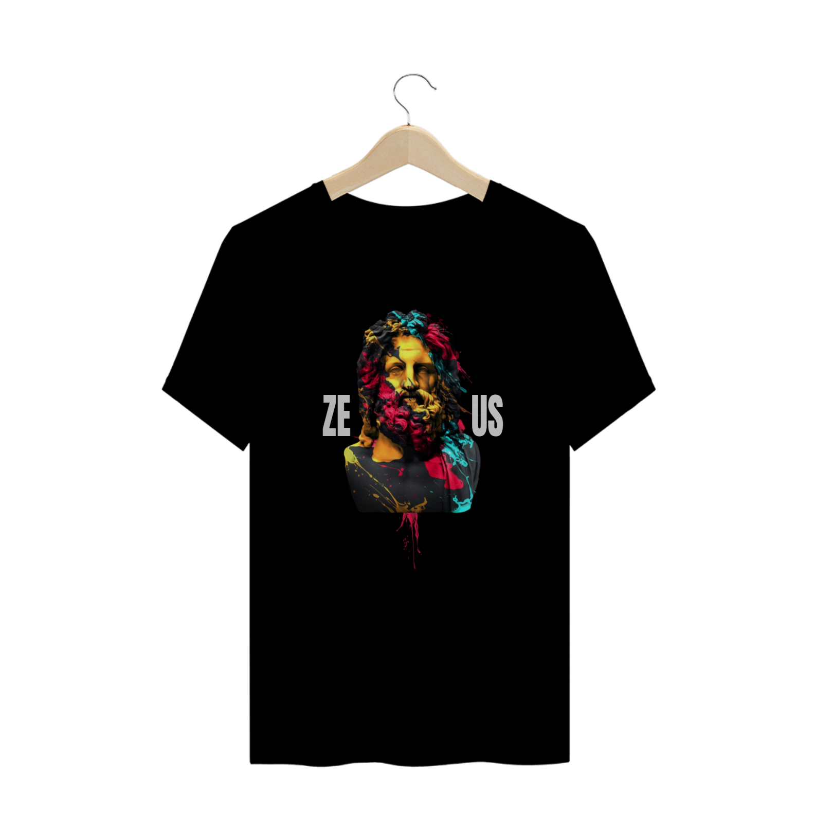 Nome do produto  Camiseta Masculina TROPO - Zeus do Olimpo