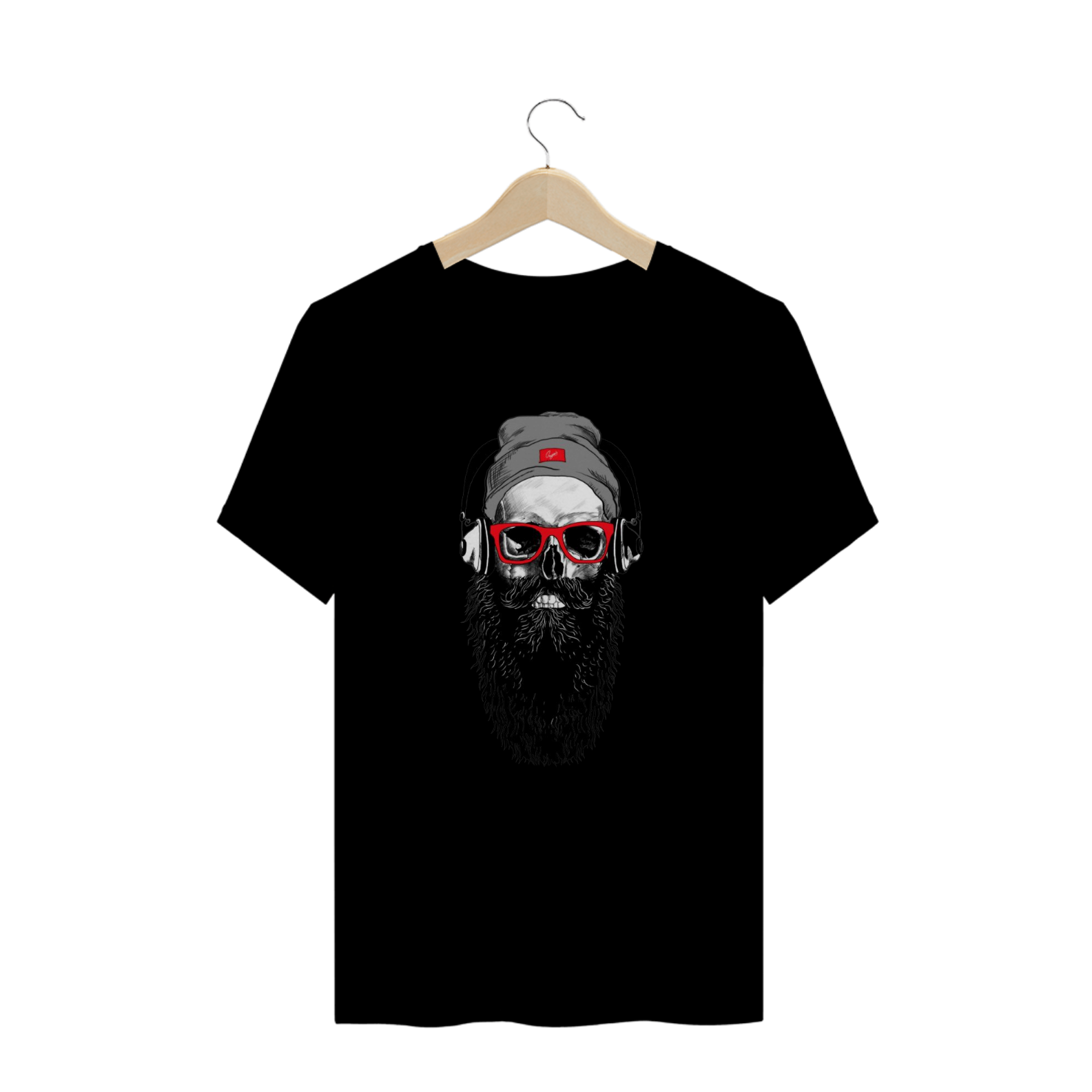 Camiseta Masculina TROPO - SKULL BEARD