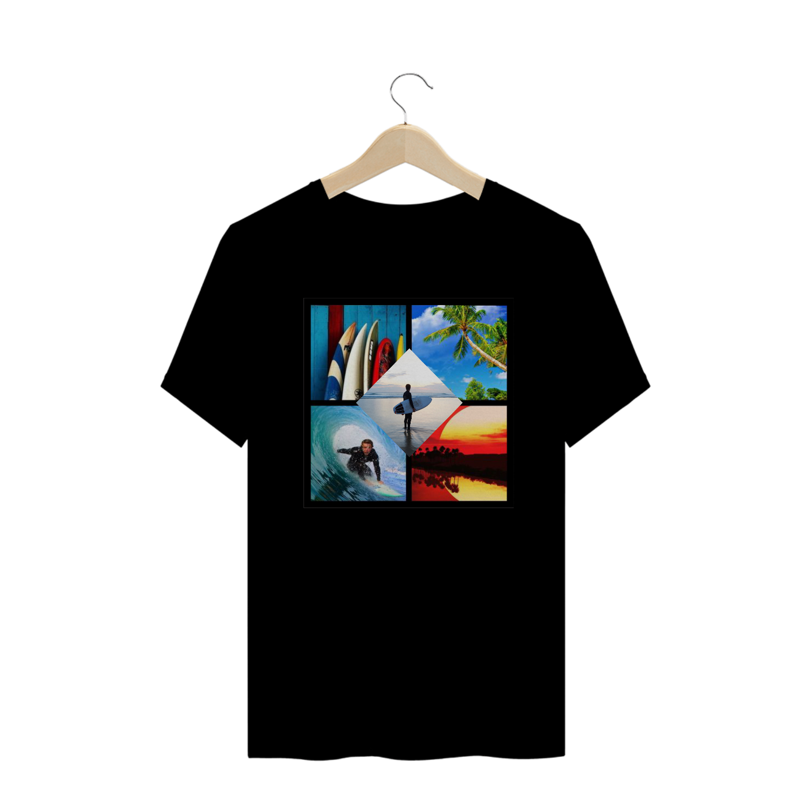 Nome do produto  Camiseta Masculina TROPO - Surfing Style