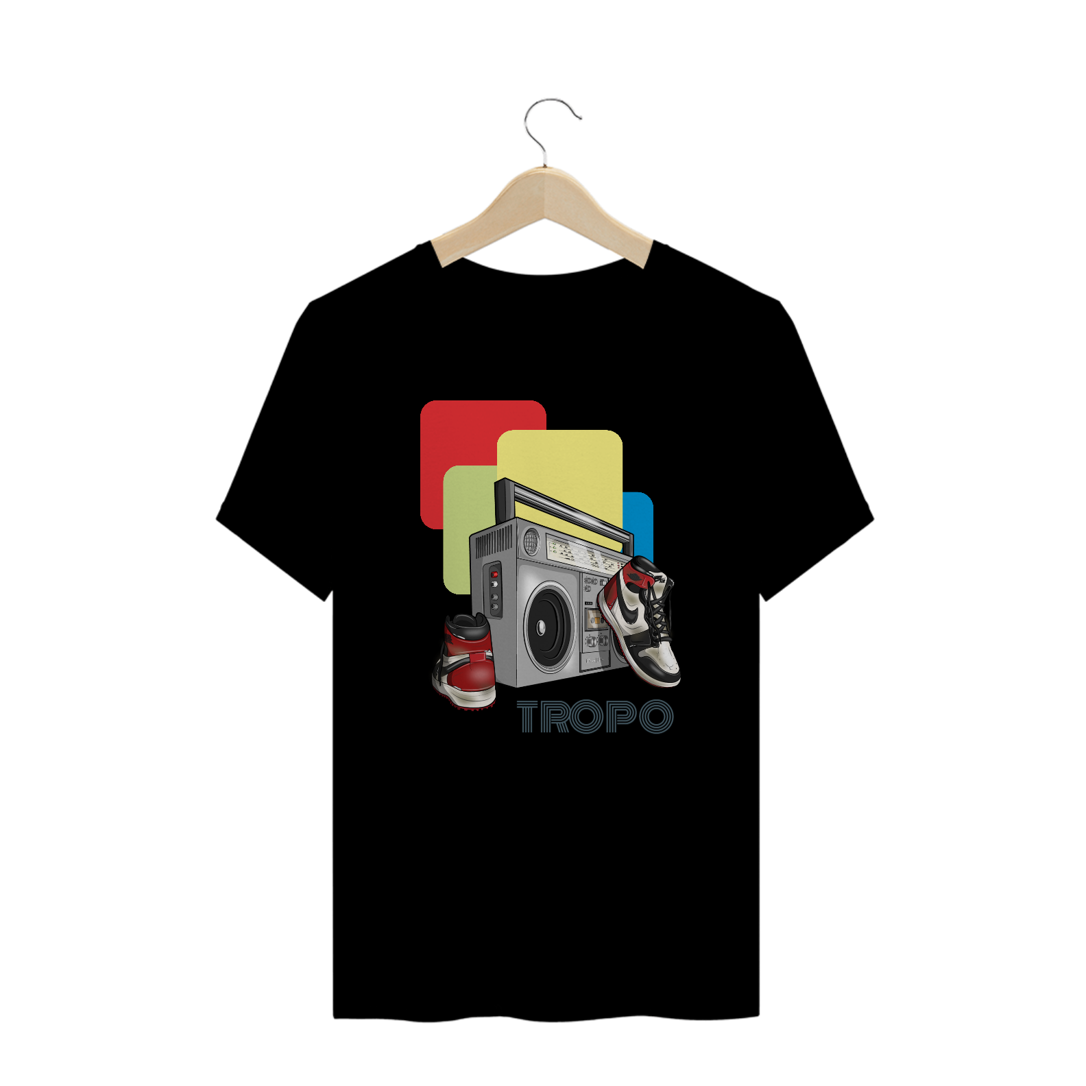 Camiseta Masculina TROPO - Tenis Som 80