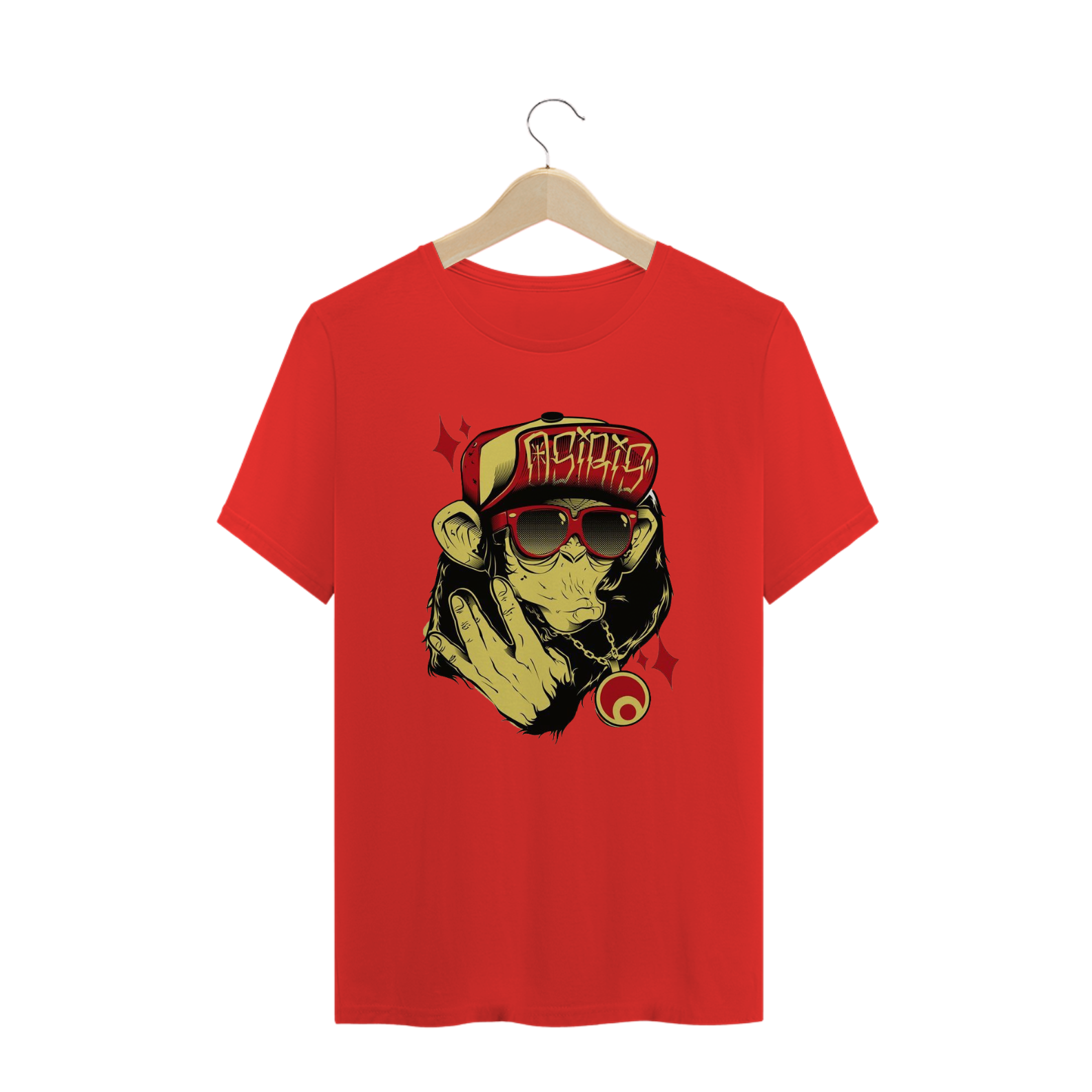 Nome do produto  Camiseta Masculina TROPO - Macaco Hip hop
