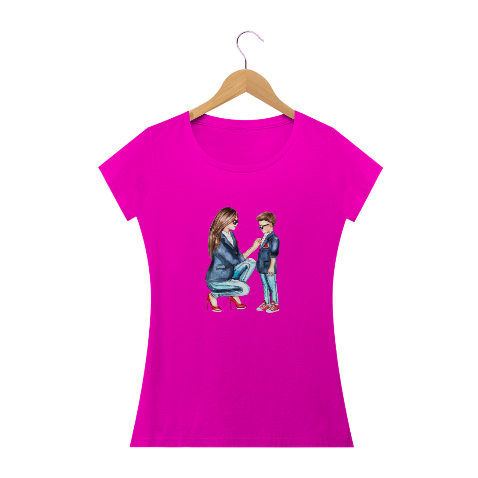Nome do produto  Camiseta Feminina TROPO - Mãe e Filho