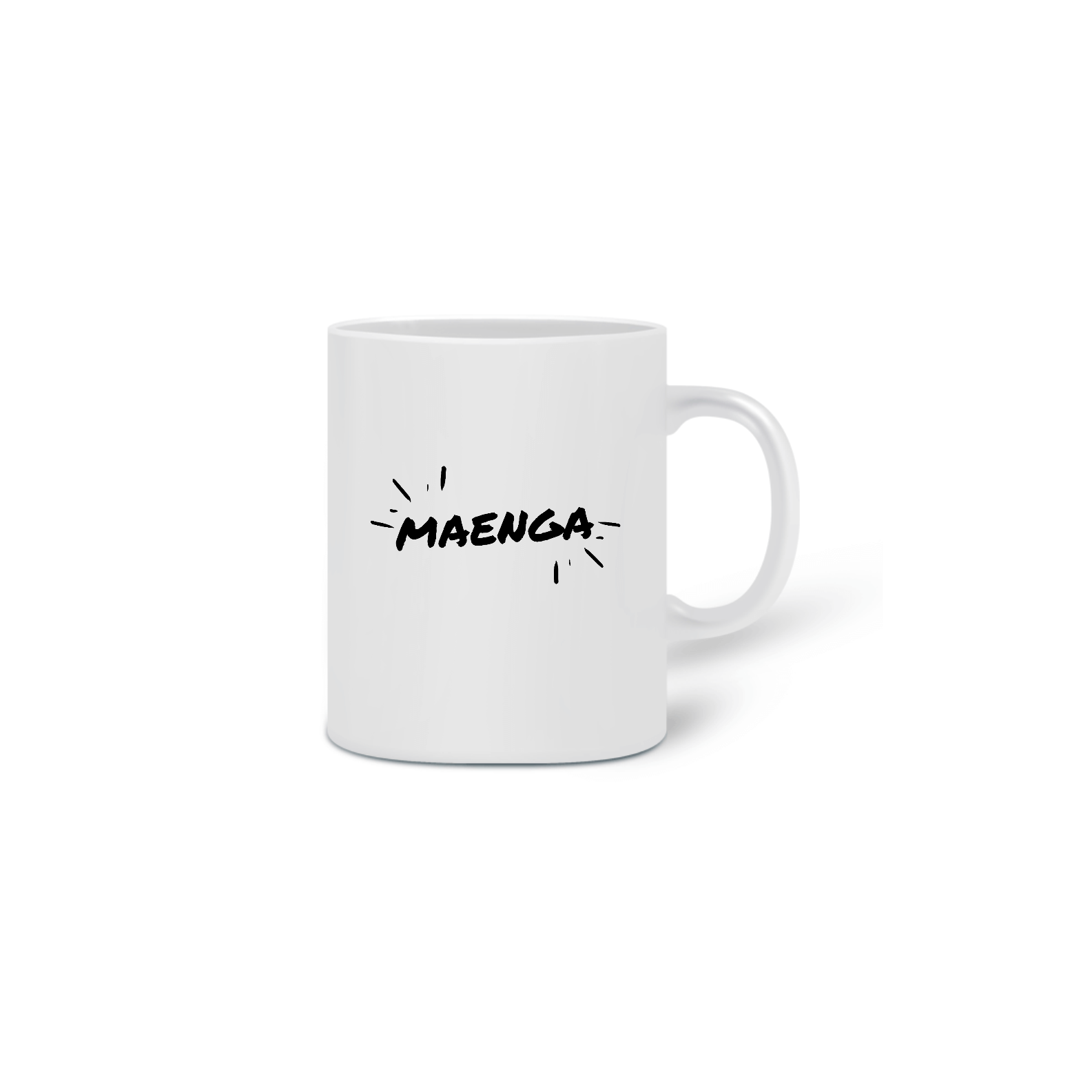 Nome do produto  Caneca Branca Maenga