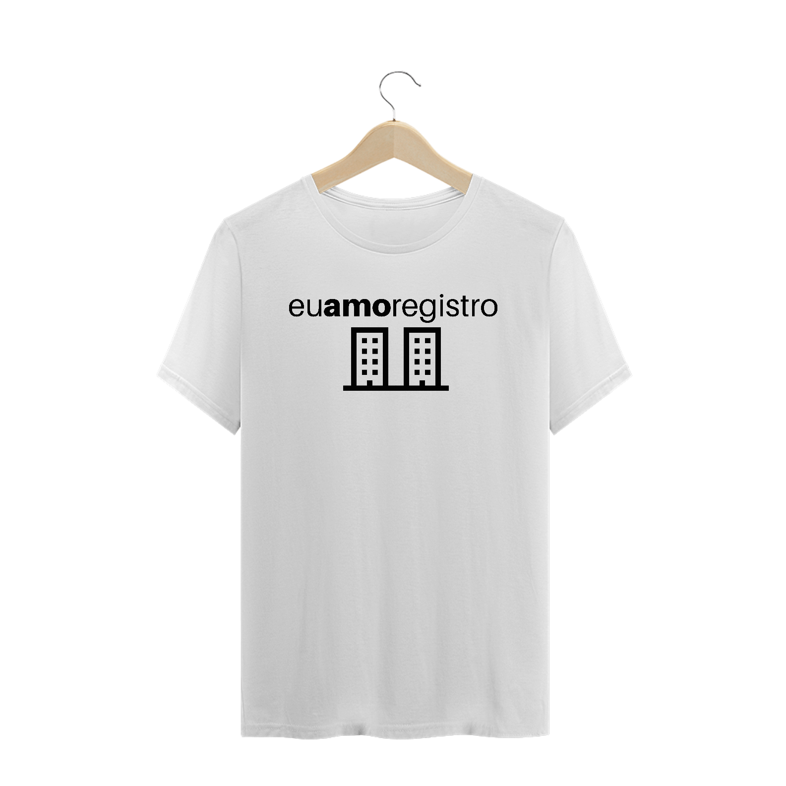 Nome do produto  T-shirt Prime Eu Amo Registro