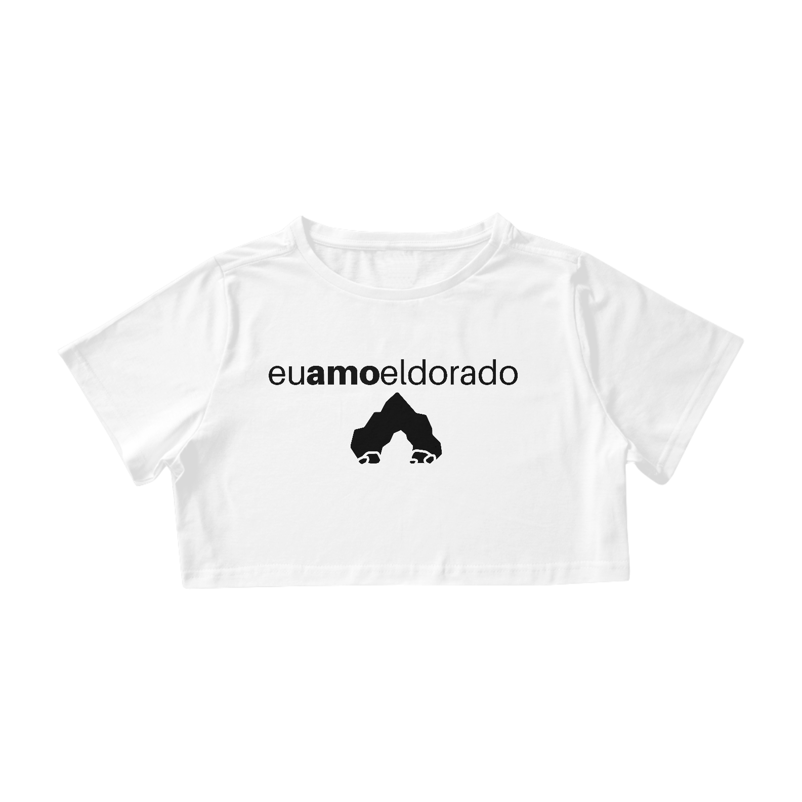 Camiseta Cropped Eu Amo Eldorado