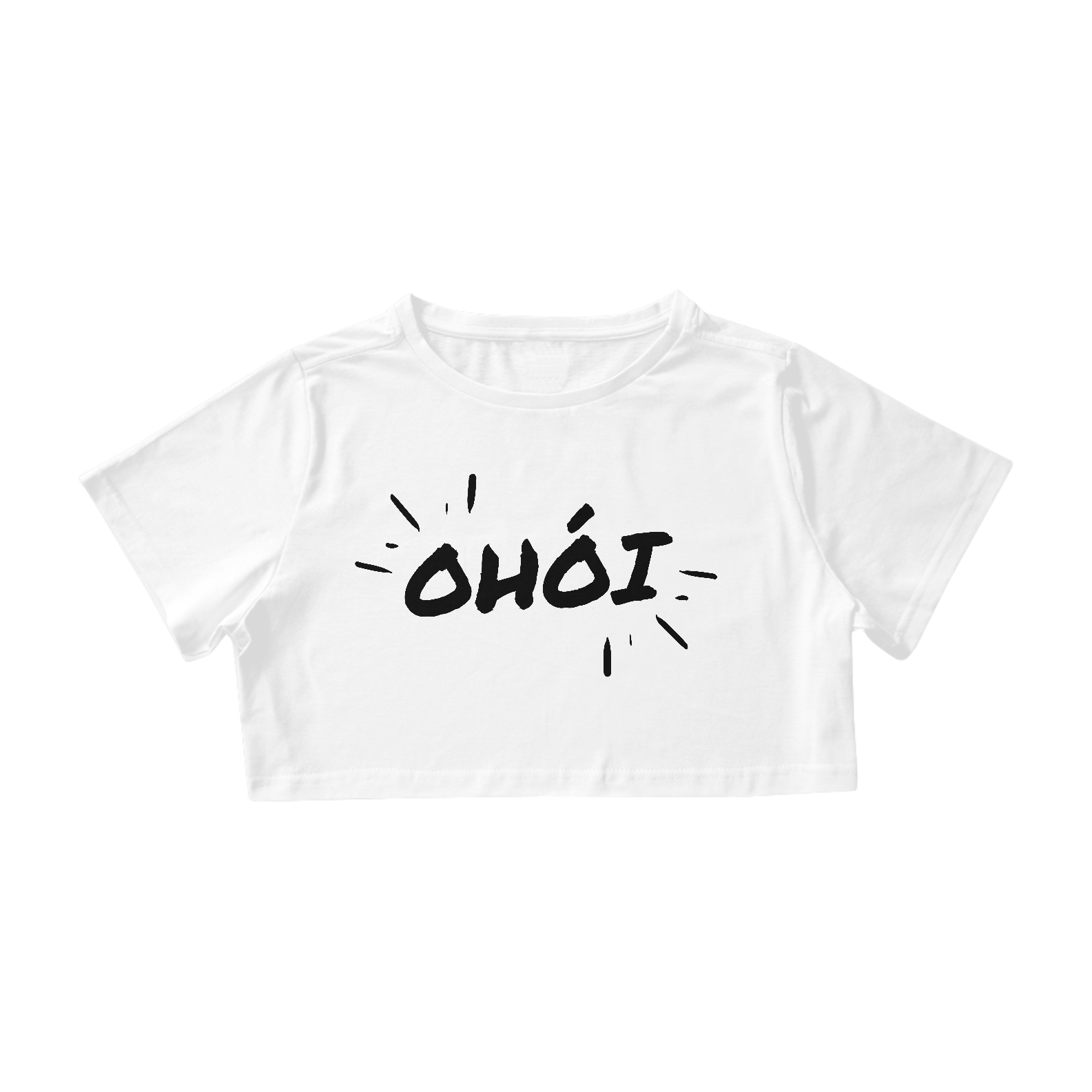 Nome do produto  Camiseta Cropped Ohói
