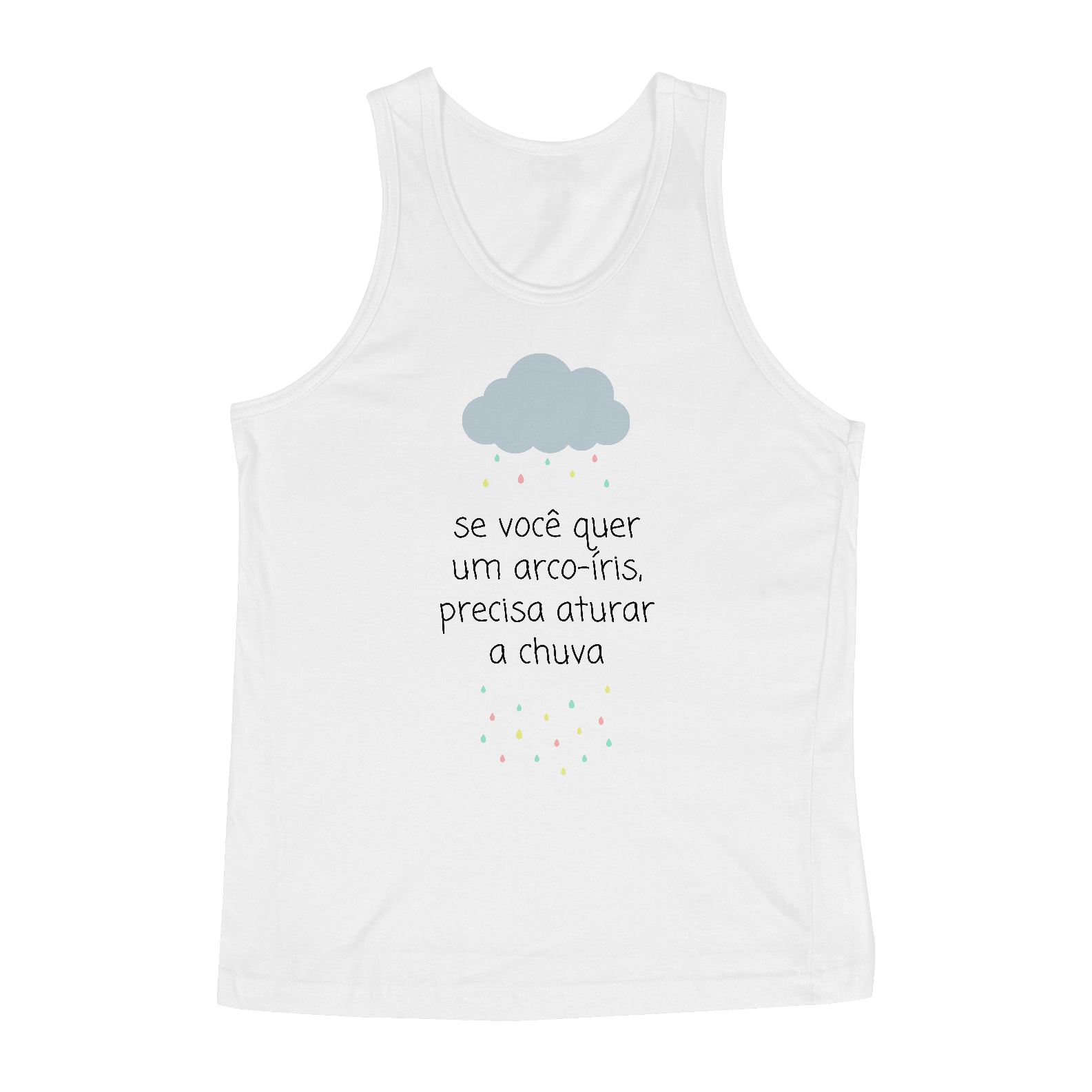 Camiseta Regata Arco Íris